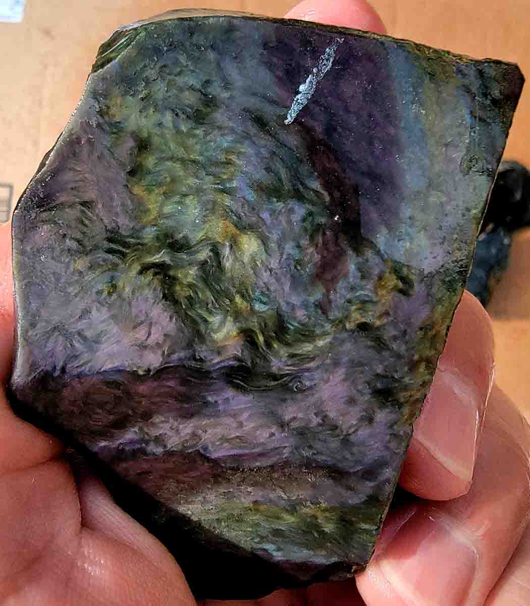 Rough Lapidary - LapidaryCentral Velvet Obsidian