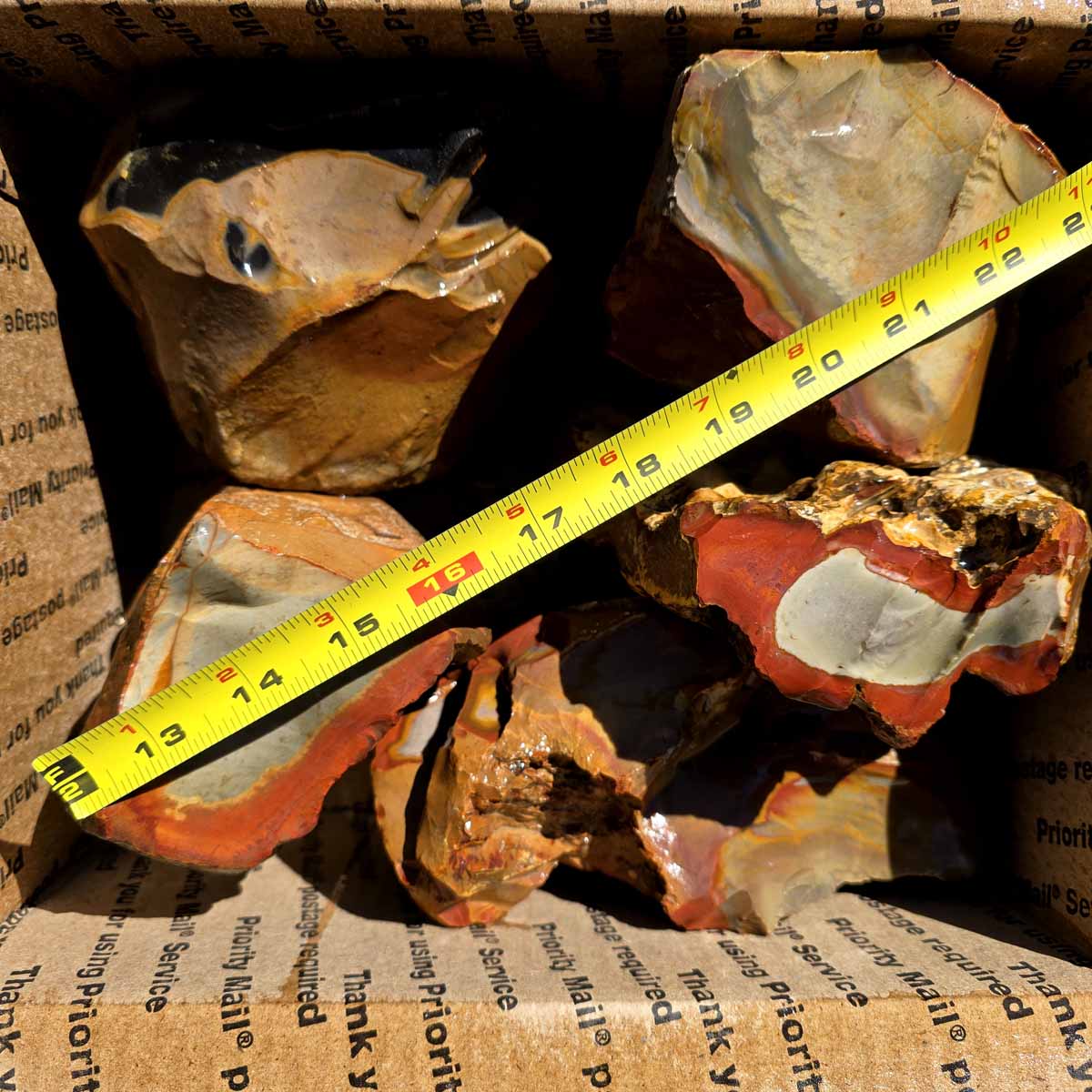 Discount Polychrome Jasper Cutting Rough Flatrate!
