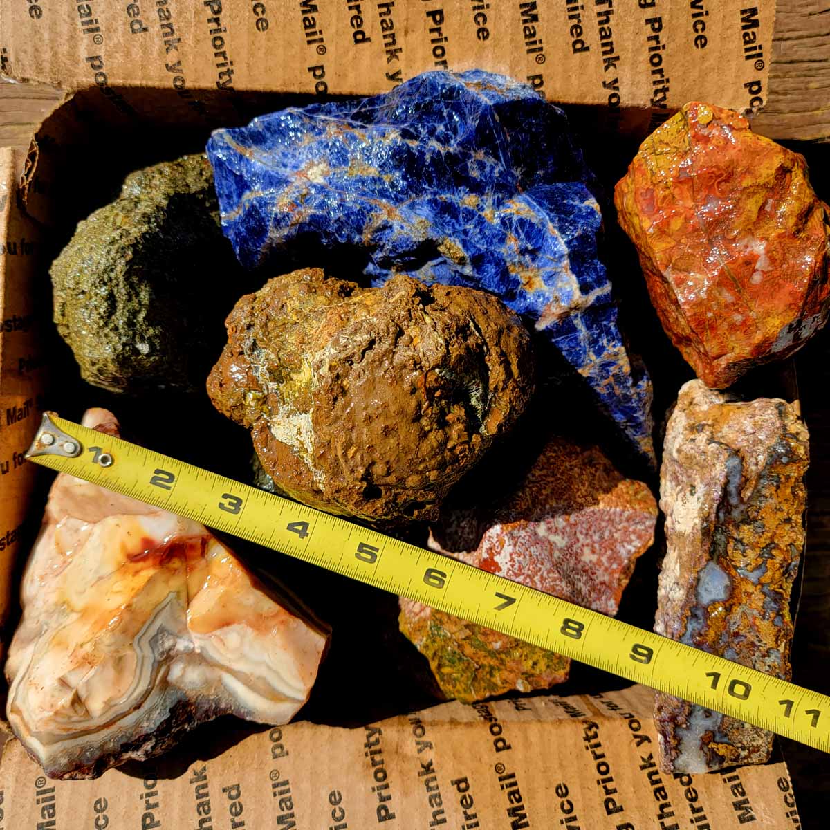 Agate Jasper Mix Cutting Rough Flatrate!