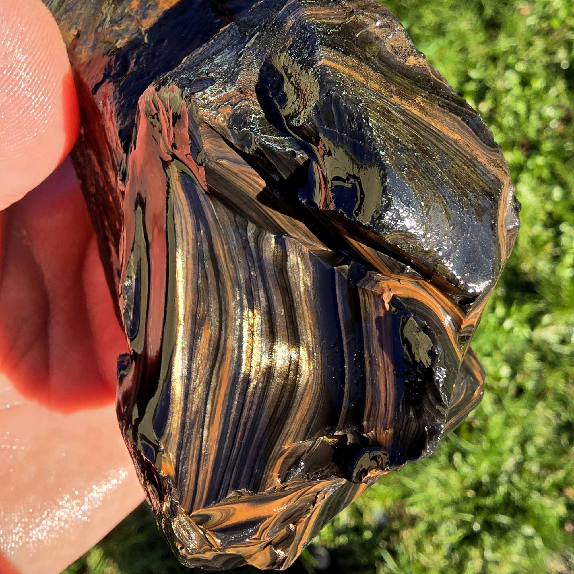 Tri-Flow Mix Old Stock Oregon Obsidian Rough Flatrate