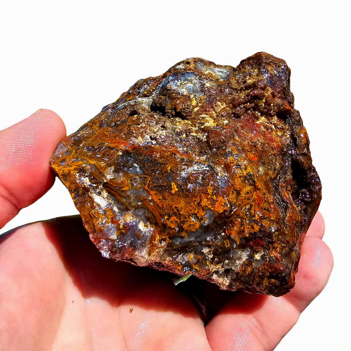 San Carlos Moss Agate Rough Chunk