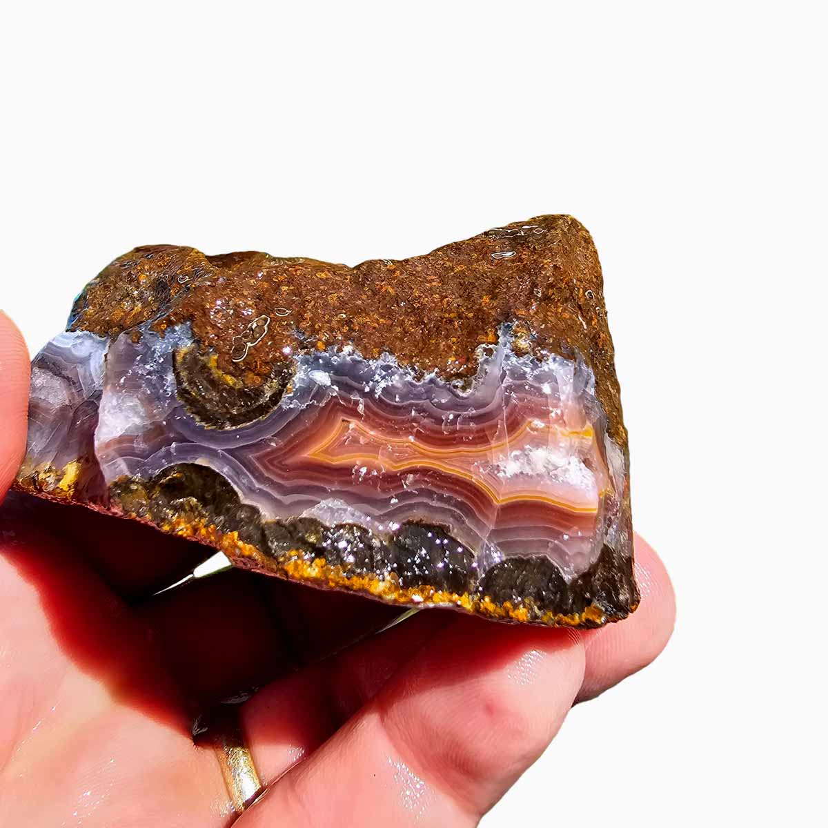 Agua Nueva Agate New Water Agate Rough Chunk