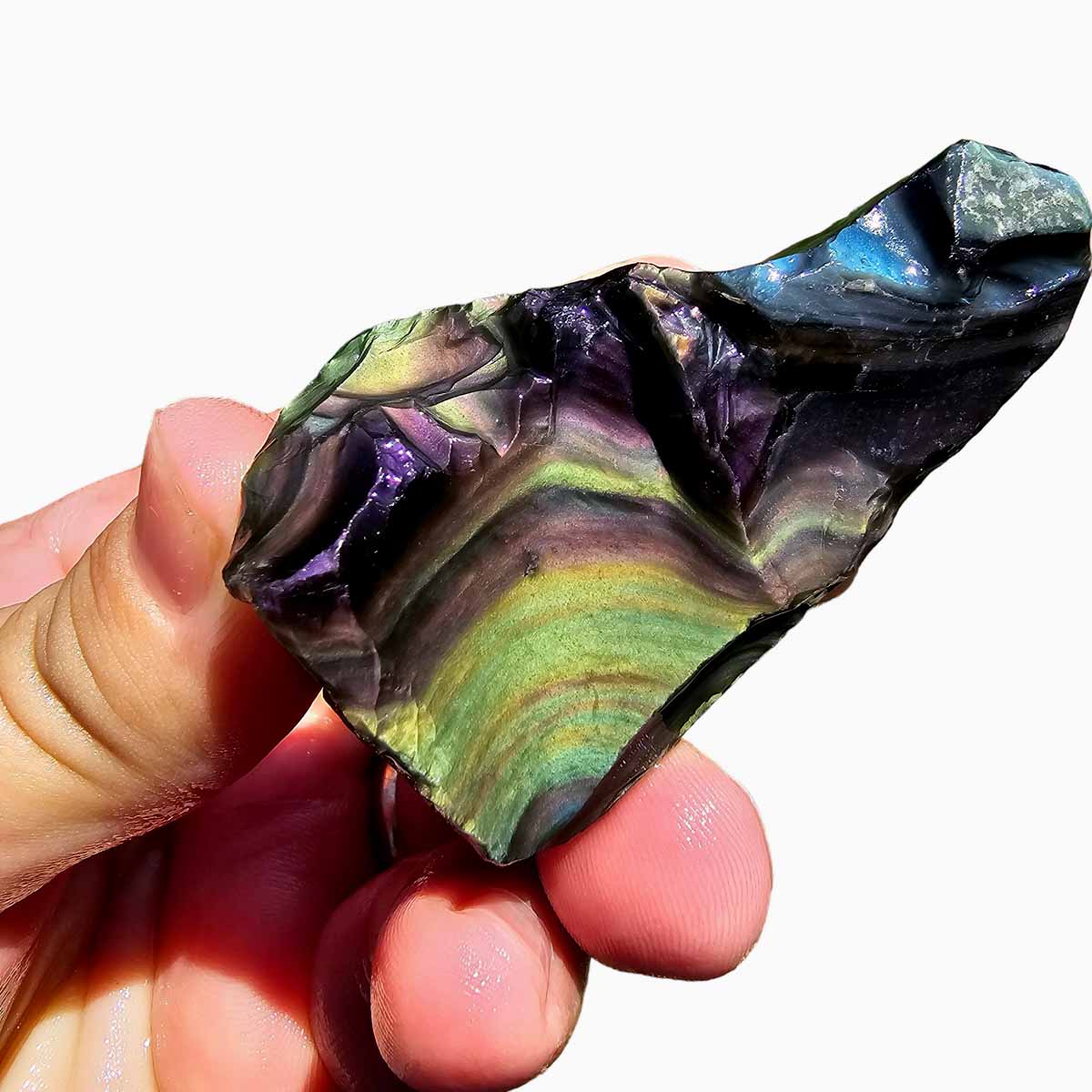 Mexican Velvet Obsidian Rough Chunk