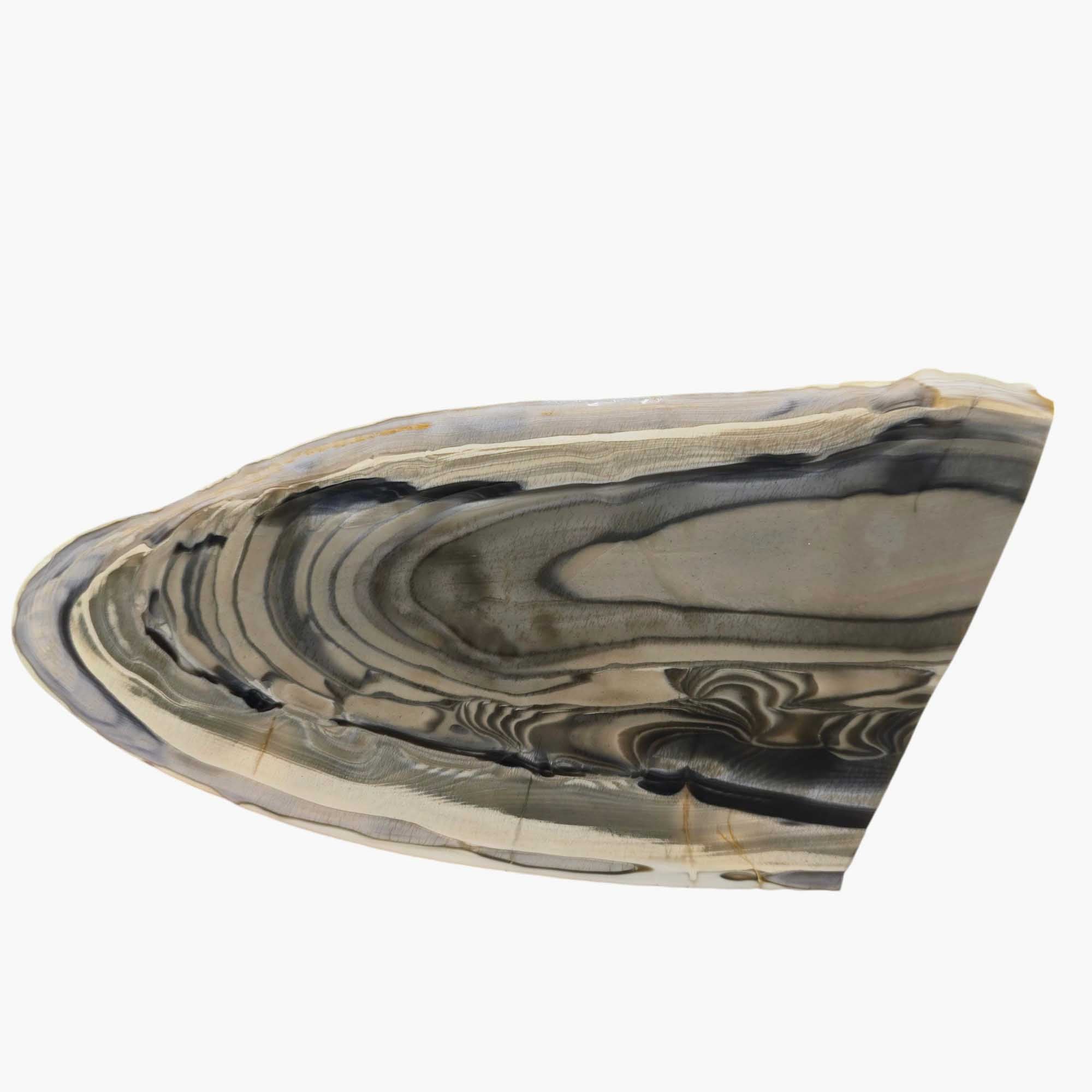 Polish Flint Lapidary Stone Slab Lapidary Stone Slice Cut Rock