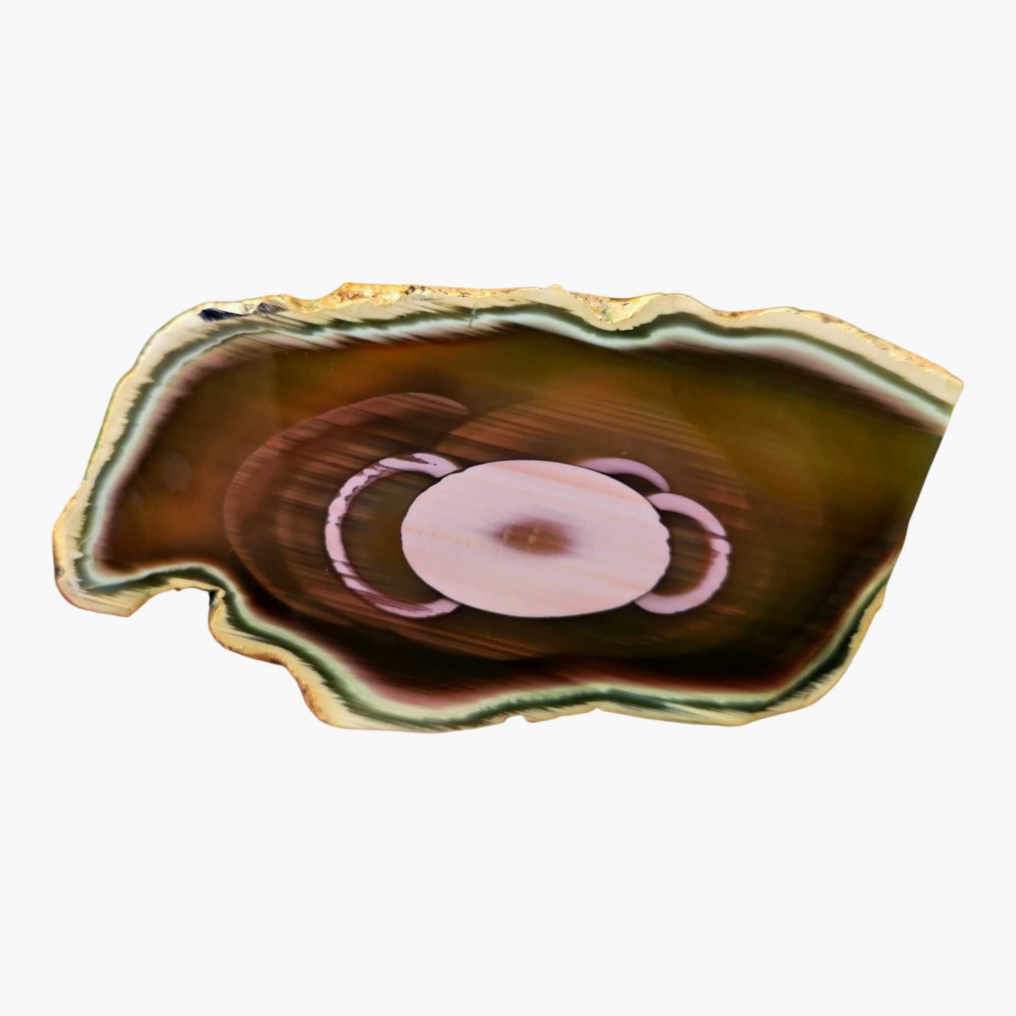 Royal Imperial Jasper Slab - Moonlit Orbs Translucent San Cristobal #3680-Photo1