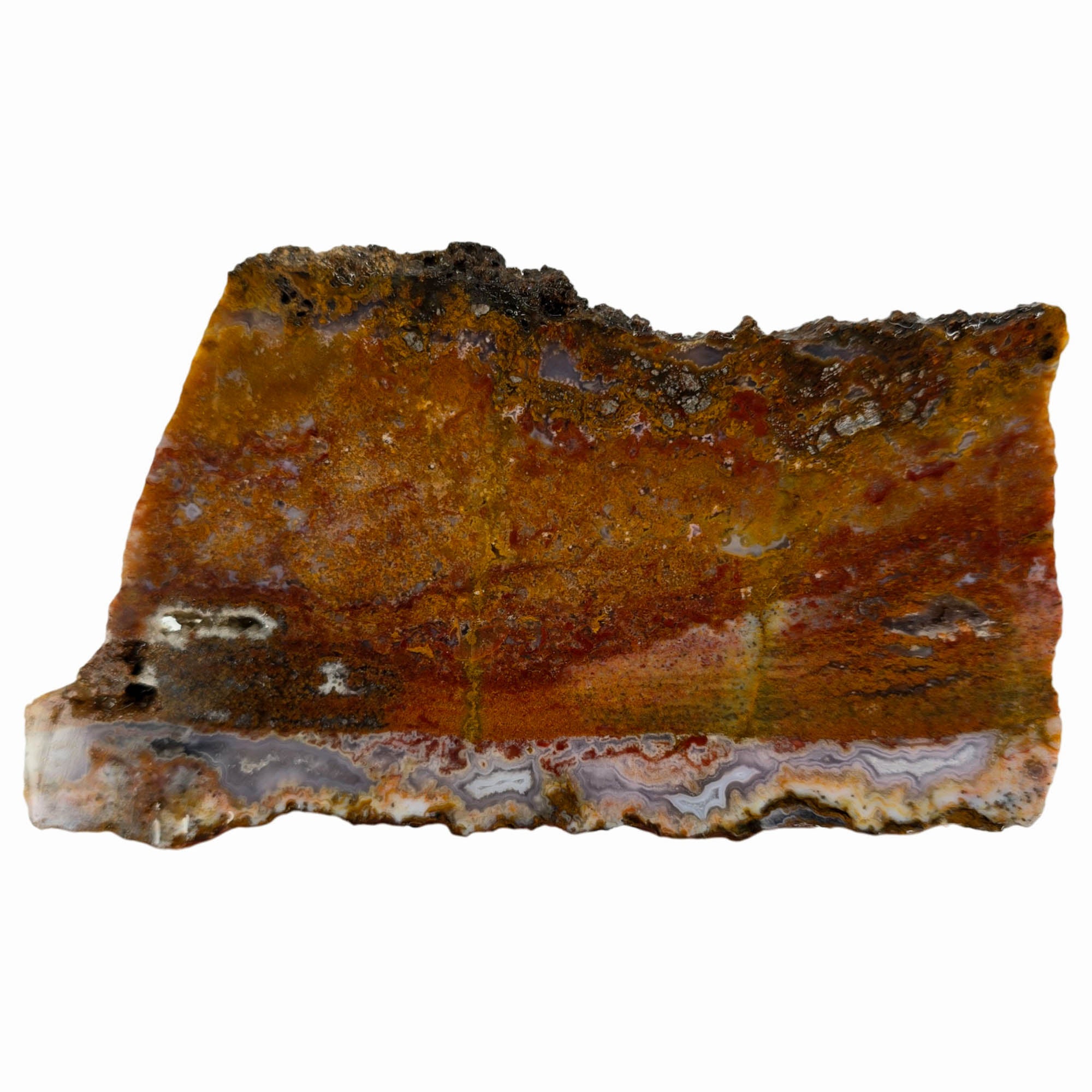 Agua Nueva Moss Agate Slab – Static Moss Fortification Mexican #3849-Photo1