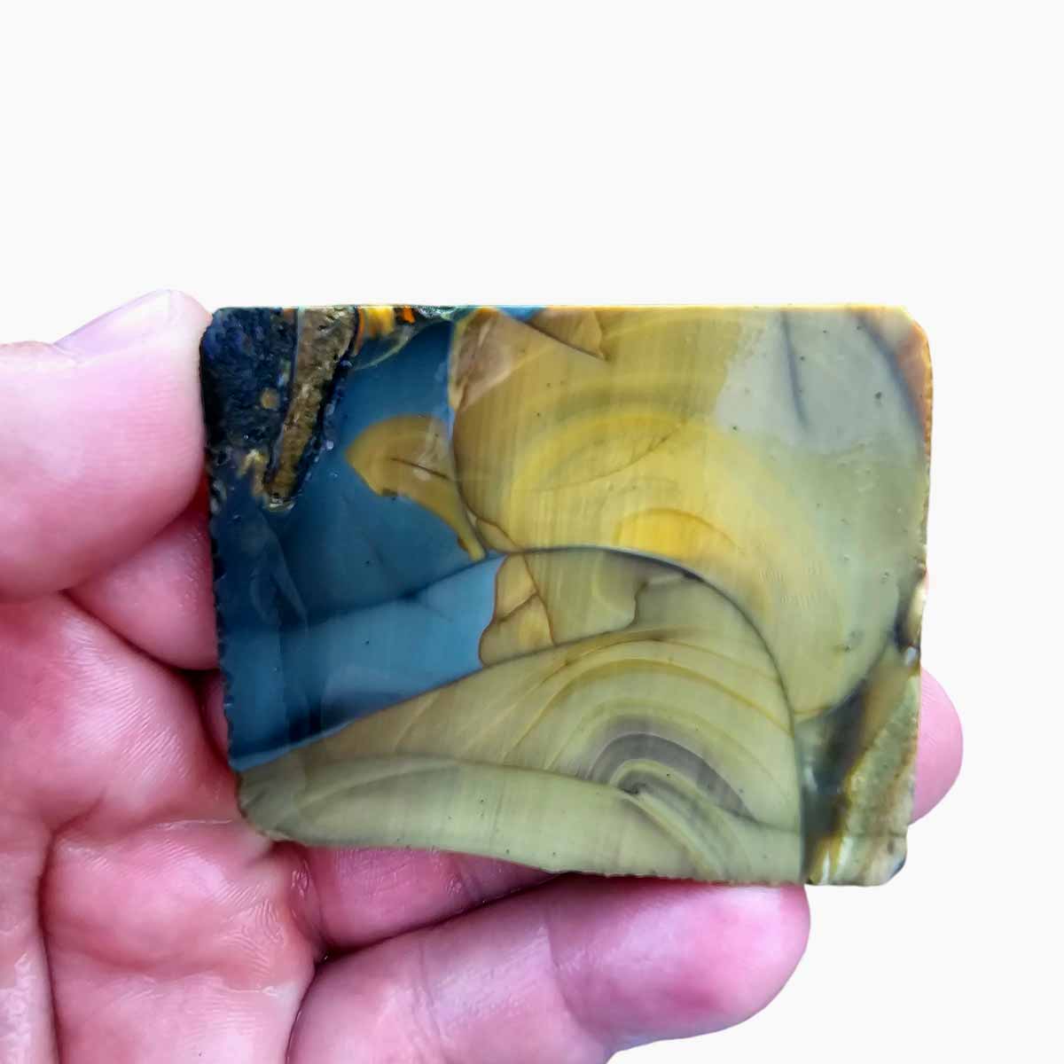 Blue Mountain Jasper Slab Lapidary Stone Slab
