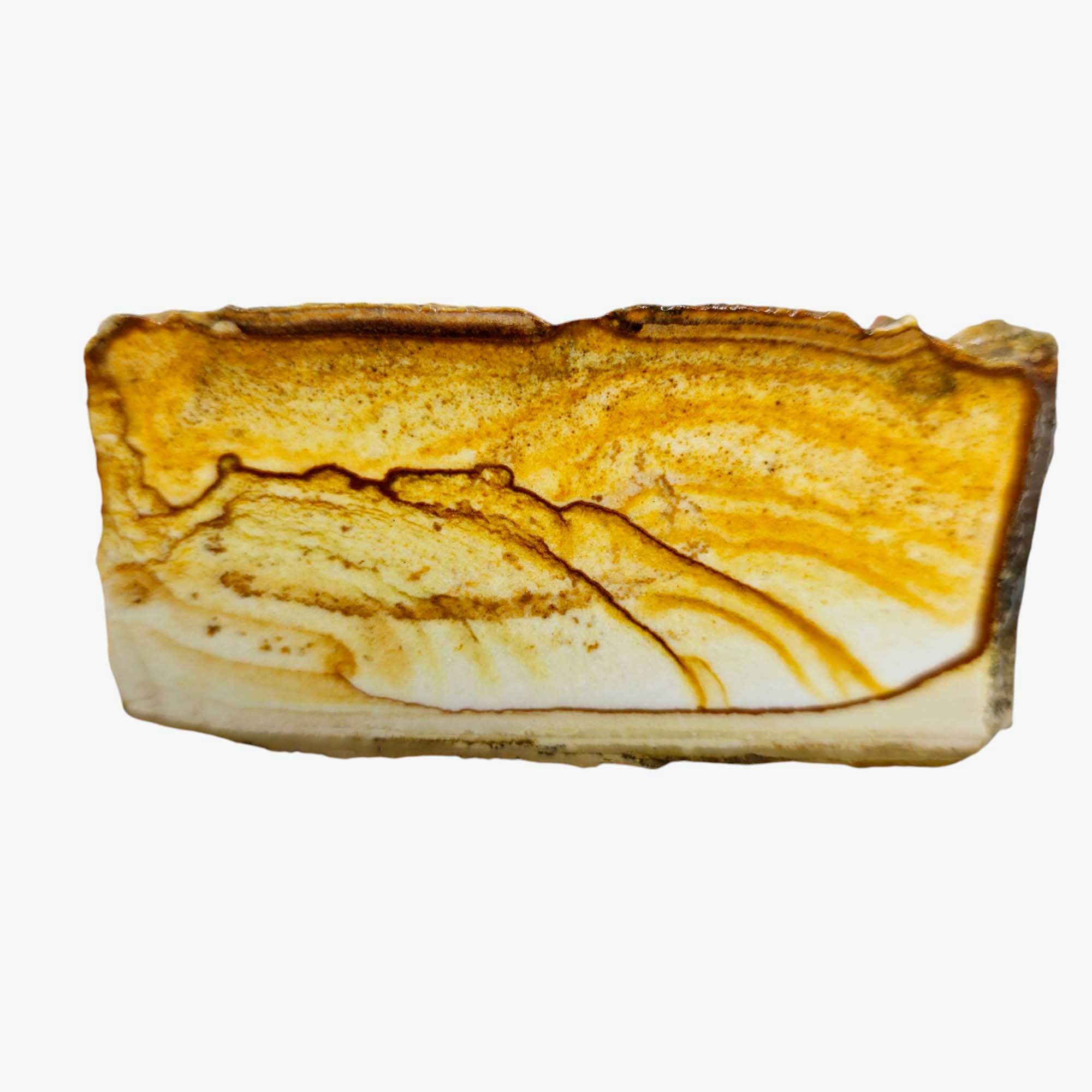 Chicken Track Jasper Slab Lapidary Stone Slice Cut Rock