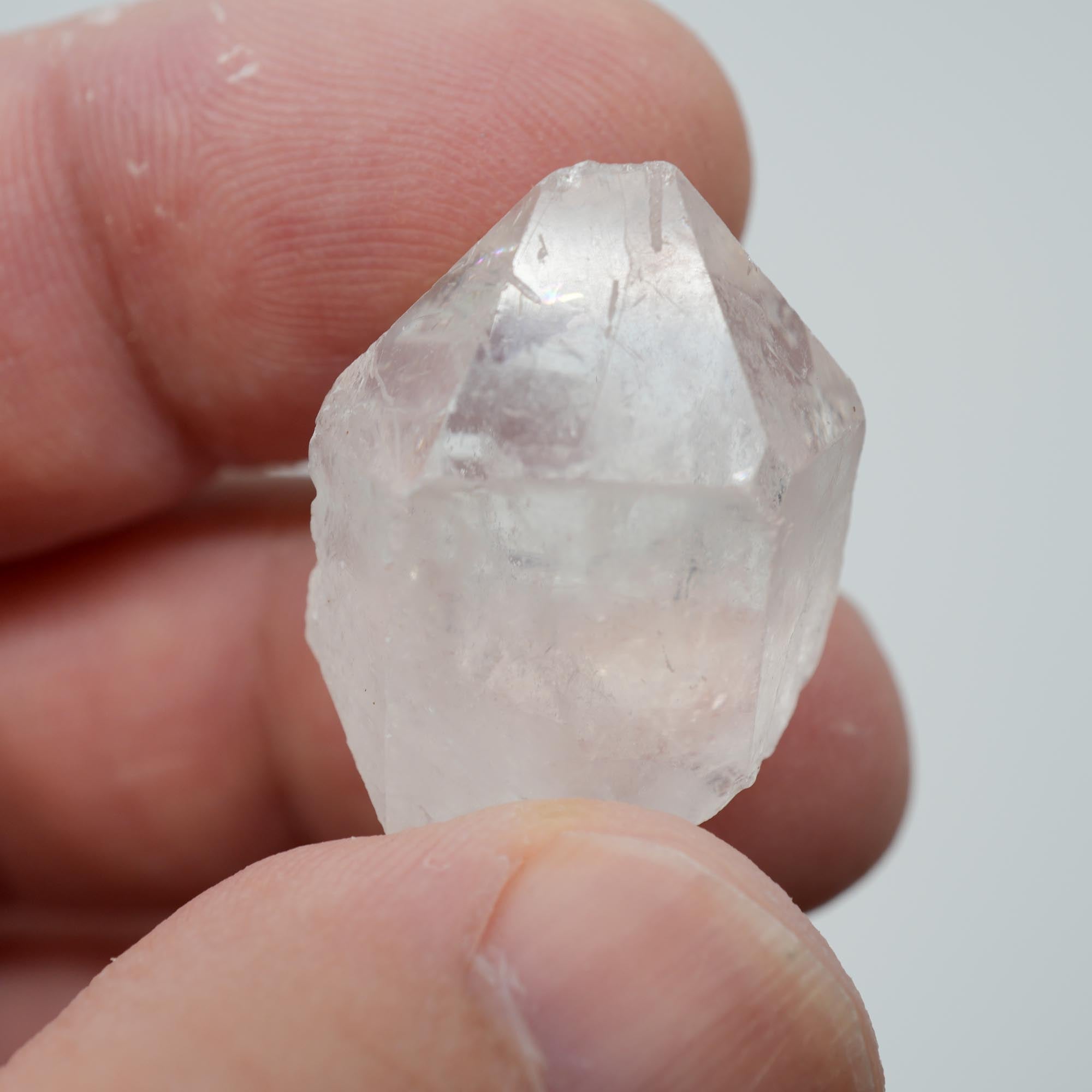 Brazilian Quartz Point - Natural Six-Sided Clear Crystal Point