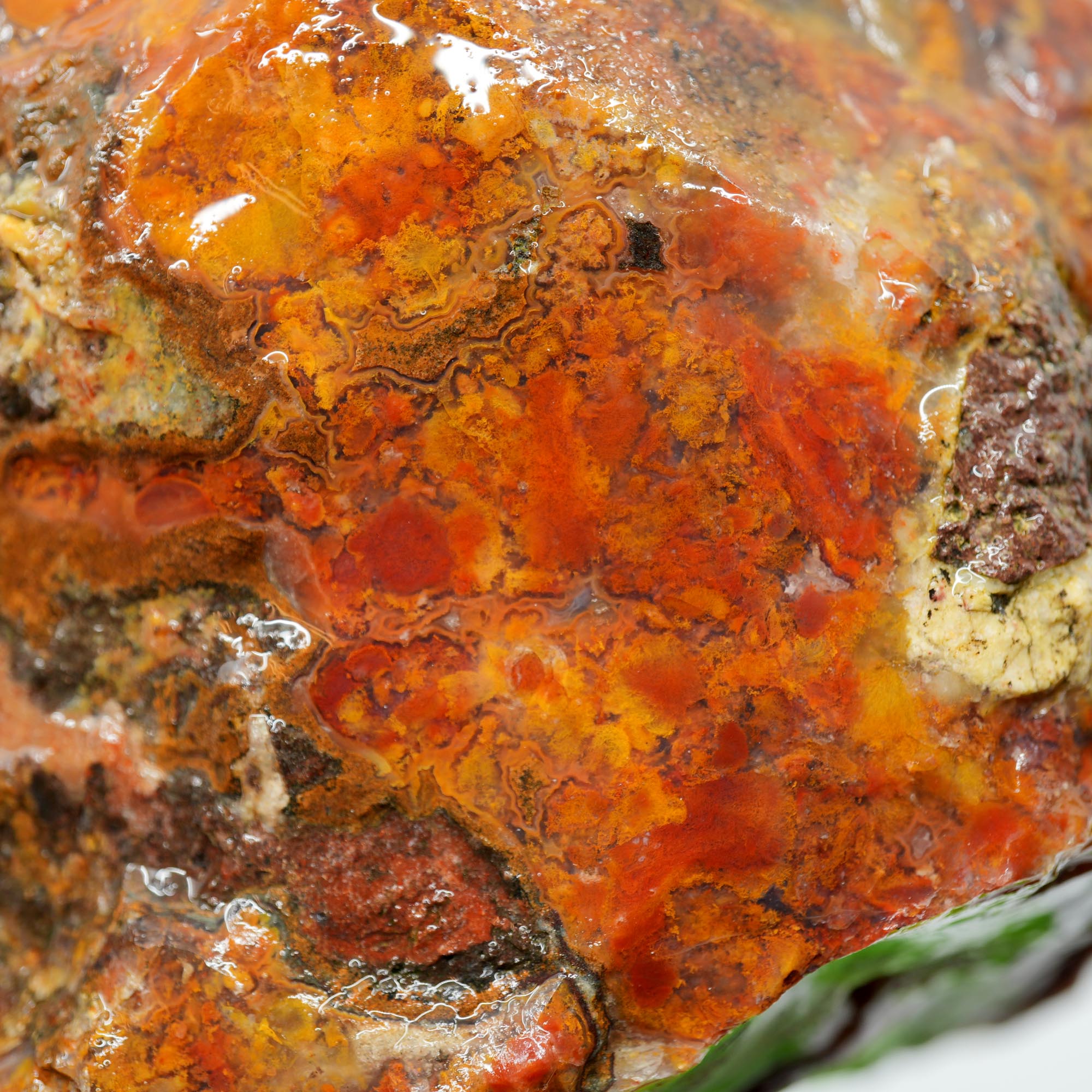 Mystery Agate Rough - Large High-Grade Cutter with Druzy Pocket