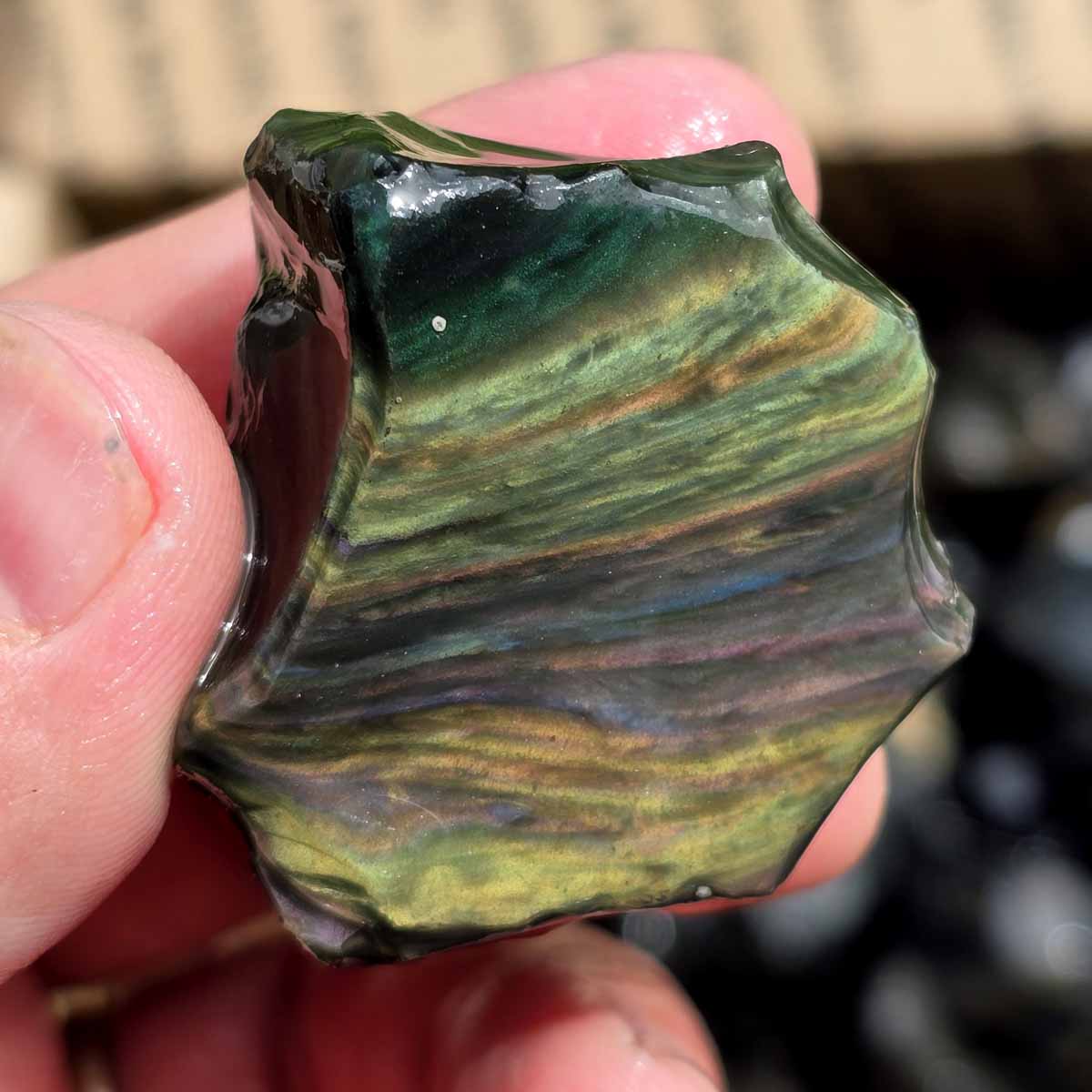 Jaw Dropping Velvet Obsidian Rough Flatrate!