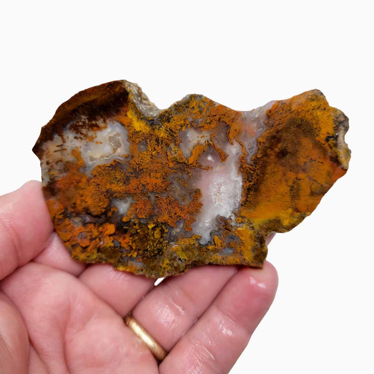 San Carlos Agate Slab! Lapidary Stone Slab!
