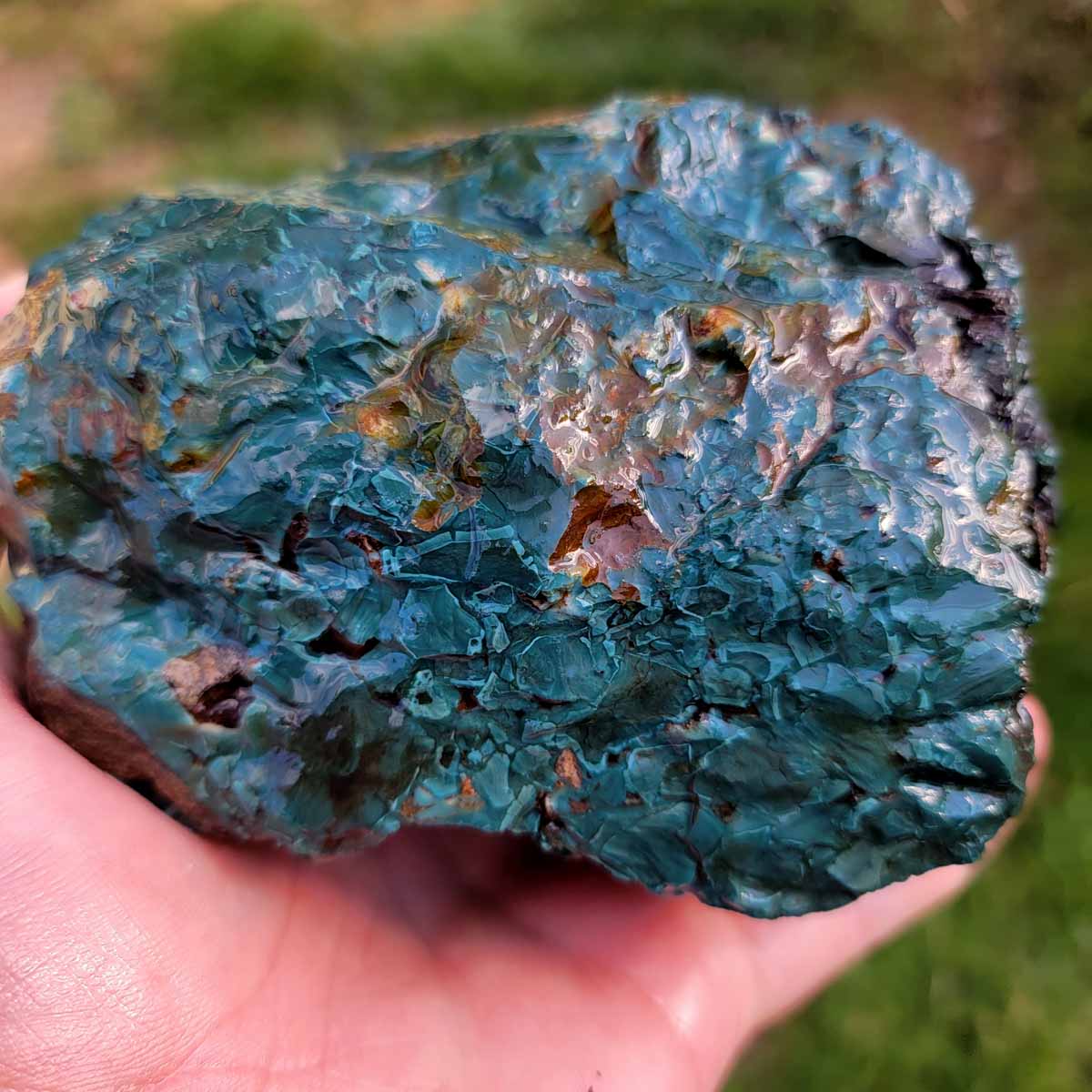 Oregon Skaggs Jasper Rough Chunk!