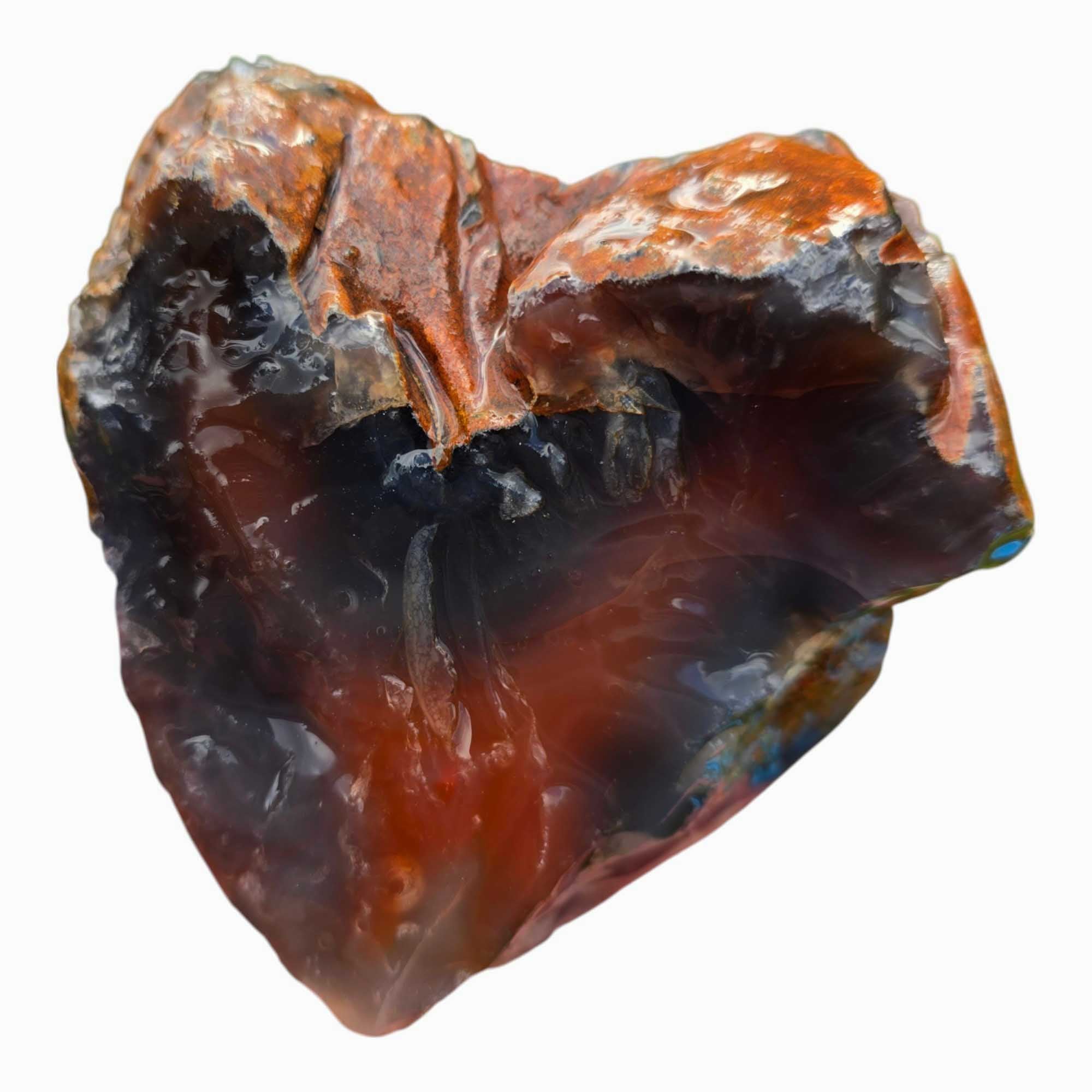 Swazi Agate Lapidary Cutting Rough Chunk