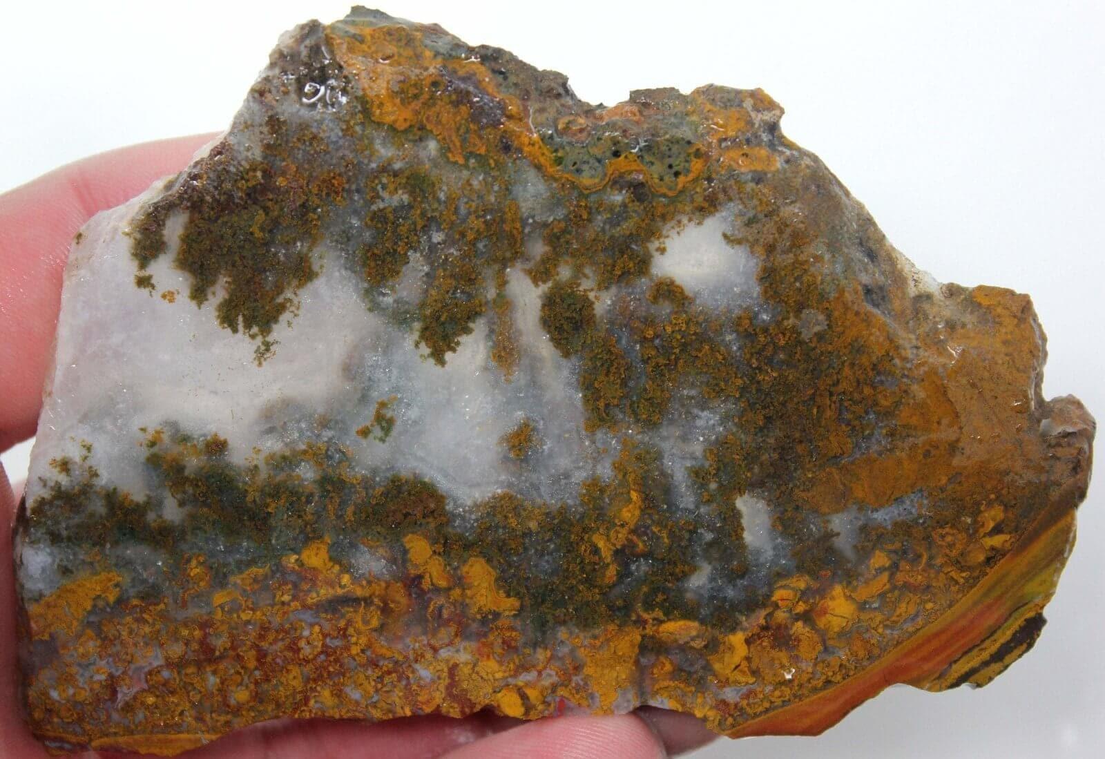 Apple Valley Agate Slab! Moroccan Agate! Agate from Morocco! - LapidaryCentral