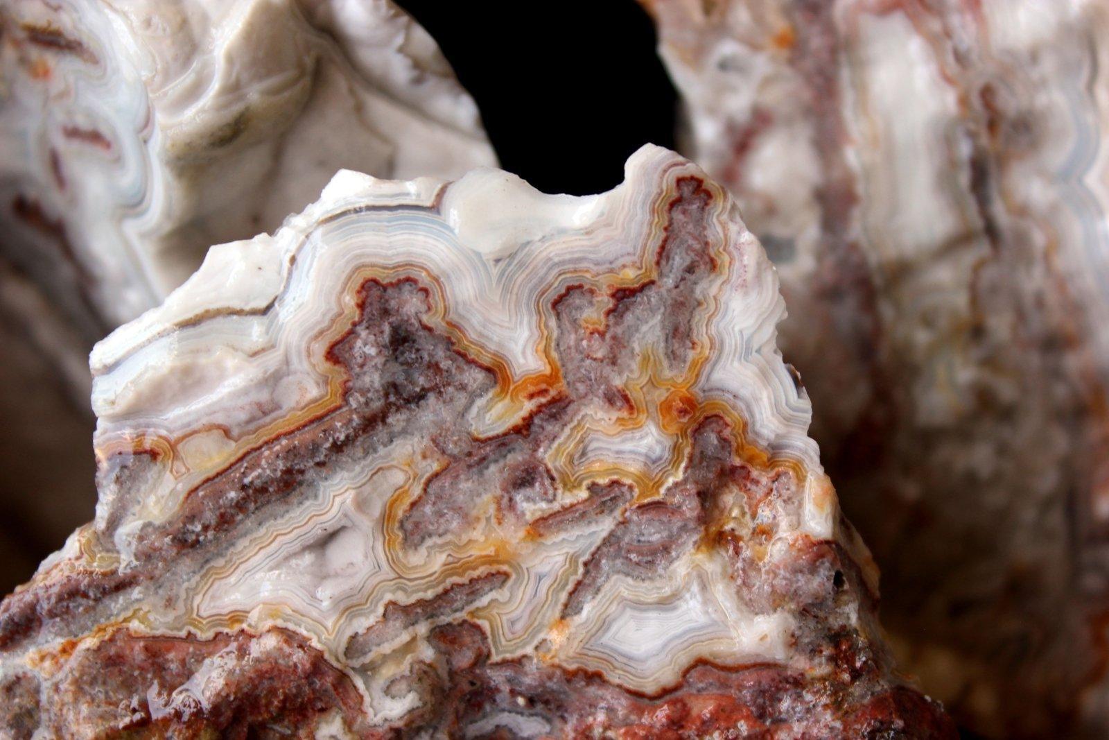 Laguna Lace Agate Highgrade Cutting Rough Flatrate! - LapidaryCentral