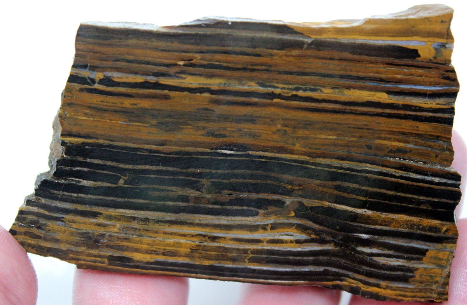 Pre-1940s Mystery Layered Jasper Slab! Lapidary Stone Slab! - LapidaryCentral