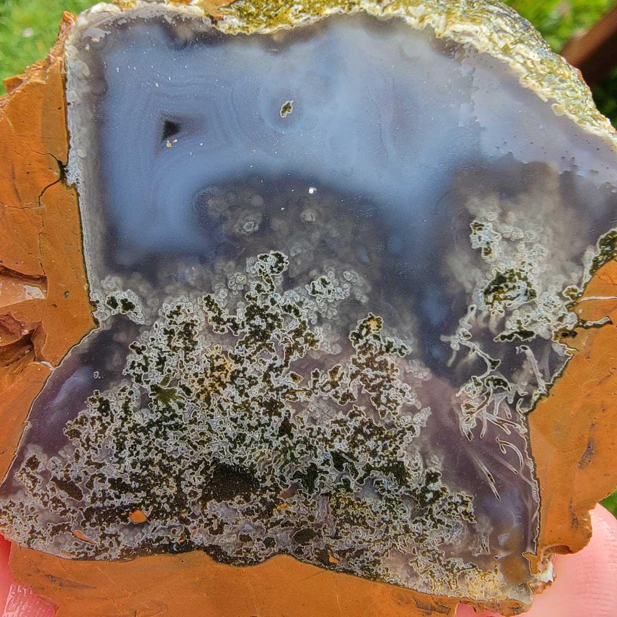 One Cut HALF Random Pull Priday Thunderegg Specimen! - LapidaryCentral