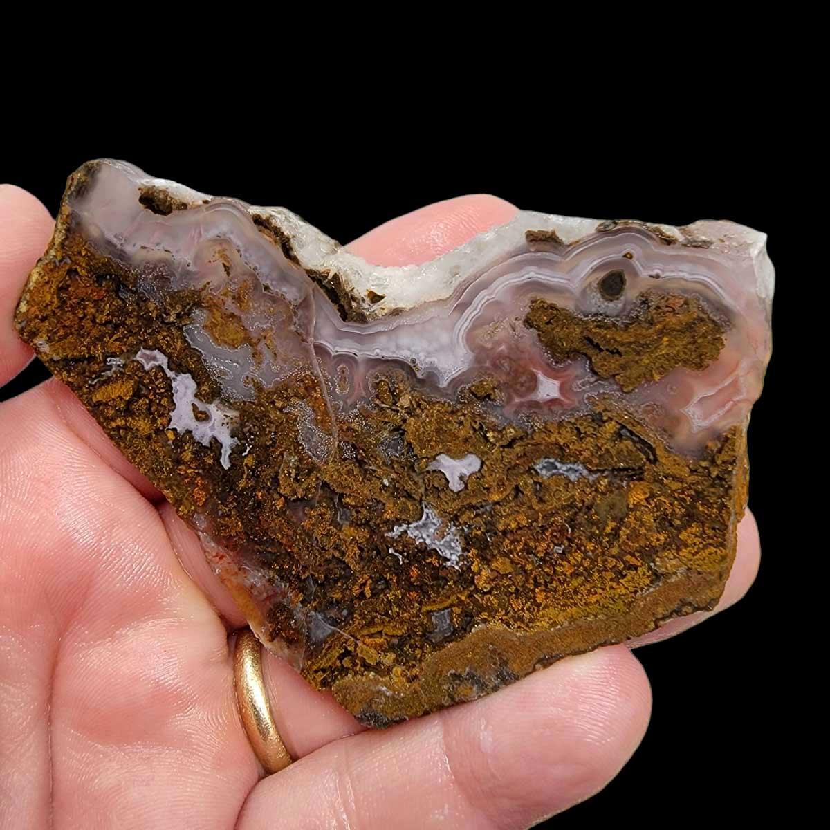 Agua Nueva Agate Slab! Mexican Agate! Lapidary Stone Slab! - LapidaryCentral