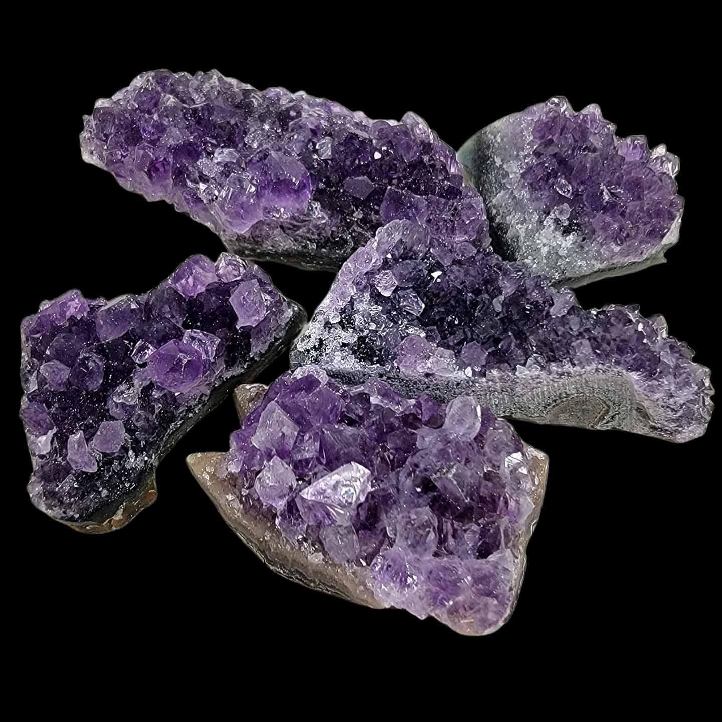 Highgrade 1-2 Inch Uruguay Purple Amethyst Crystal Cluster! - LapidaryCentral