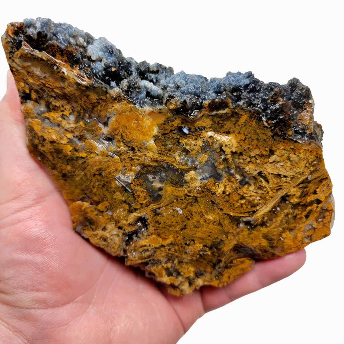 Eagle Rock Plume Agate Crystal Druzy Rough Chunk! - LapidaryCentral