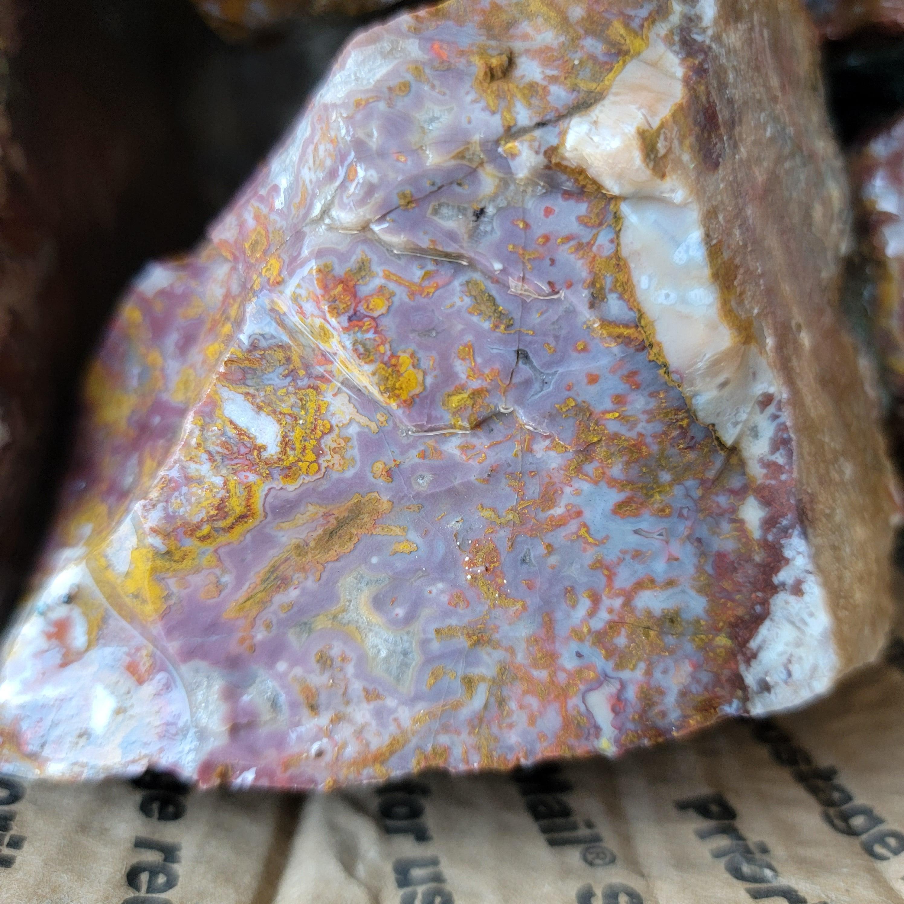 Apple Valley Agate Cutting Rough Flatrate! - LapidaryCentral