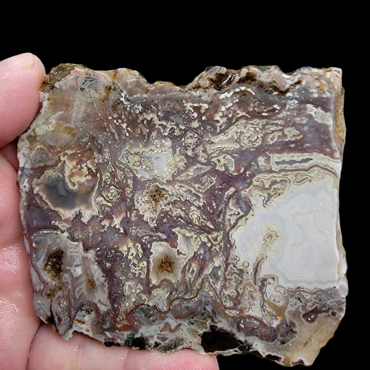 Apple Valley Moss Agate Slab!  Lapidary Stone Slab! - LapidaryCentral