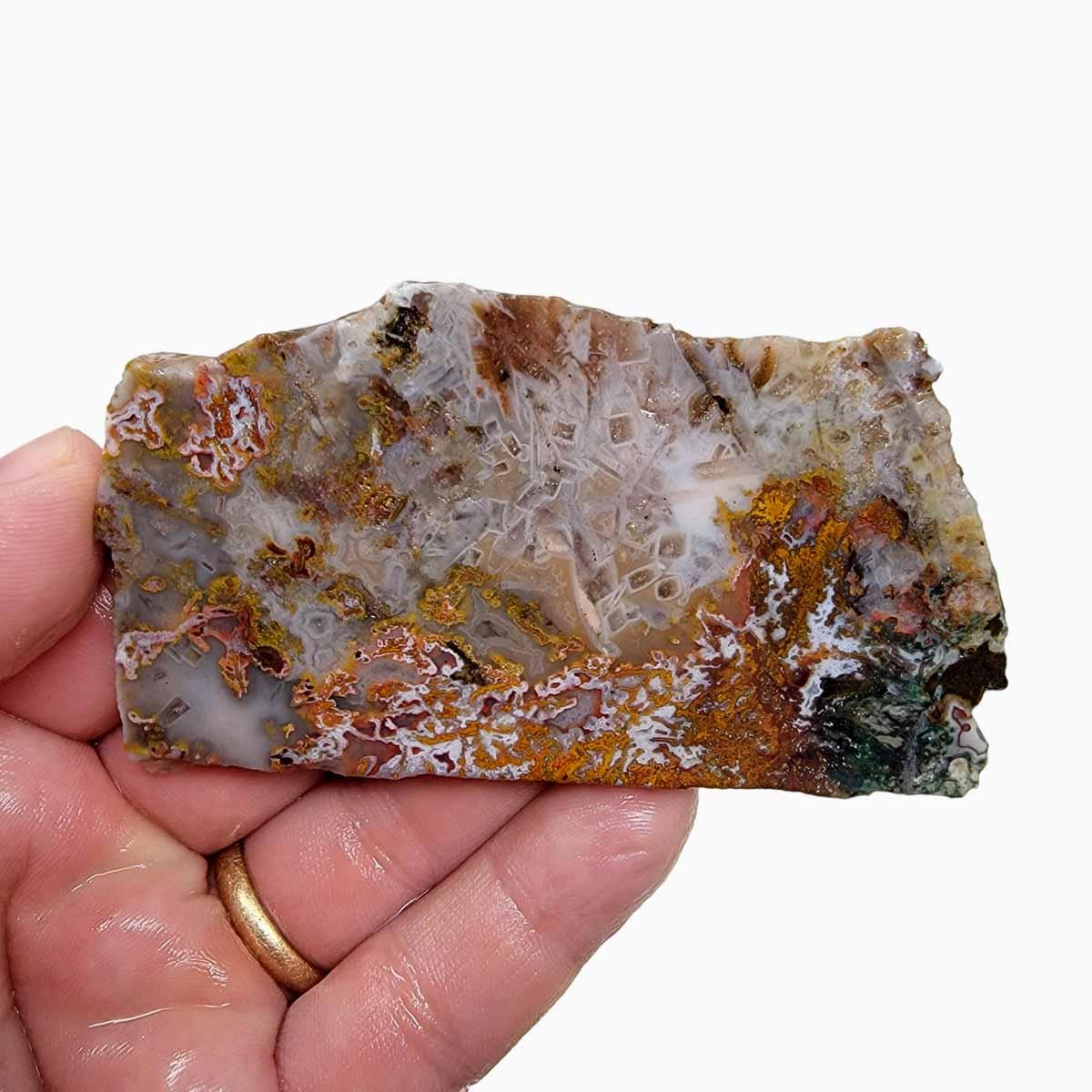 Apple Valley Agate Slab! Lapidary Stone Slab! - Lapidary Central