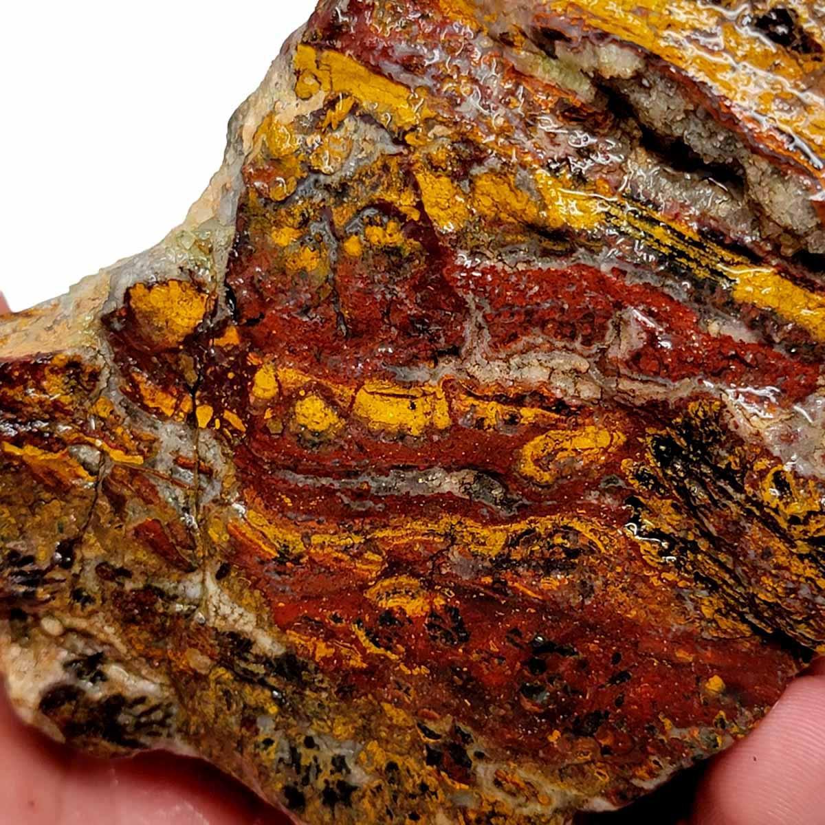 Apple Valley Jasper Rough Chunk! - LapidaryCentral