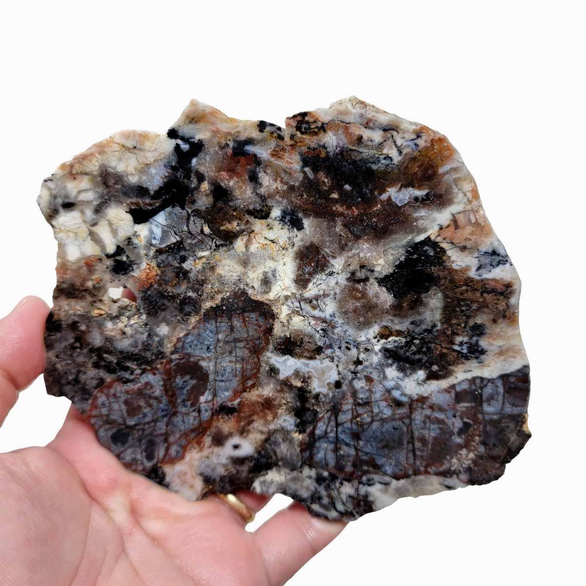 Tiffany Opal Betrandite Slab! Lapidary Stone Slab! - LapidaryCentral