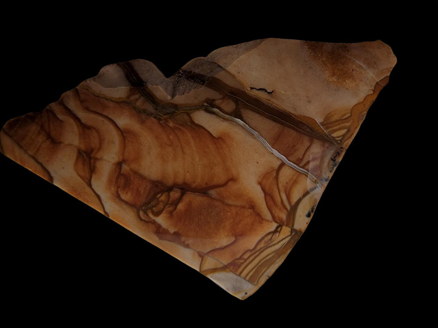 Biggs Picture Jasper Slab! Lapidary Stone Slab! - LapidaryCentral