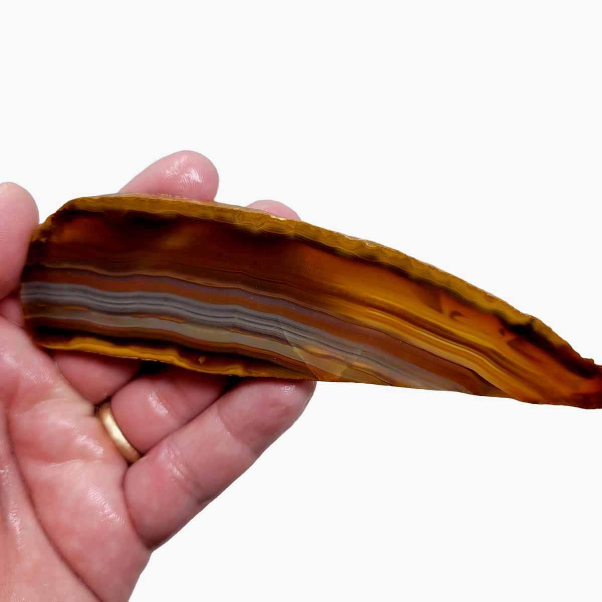 Brazilian Agate Slab! Lapidary Stone Slab! - LapidaryCentral