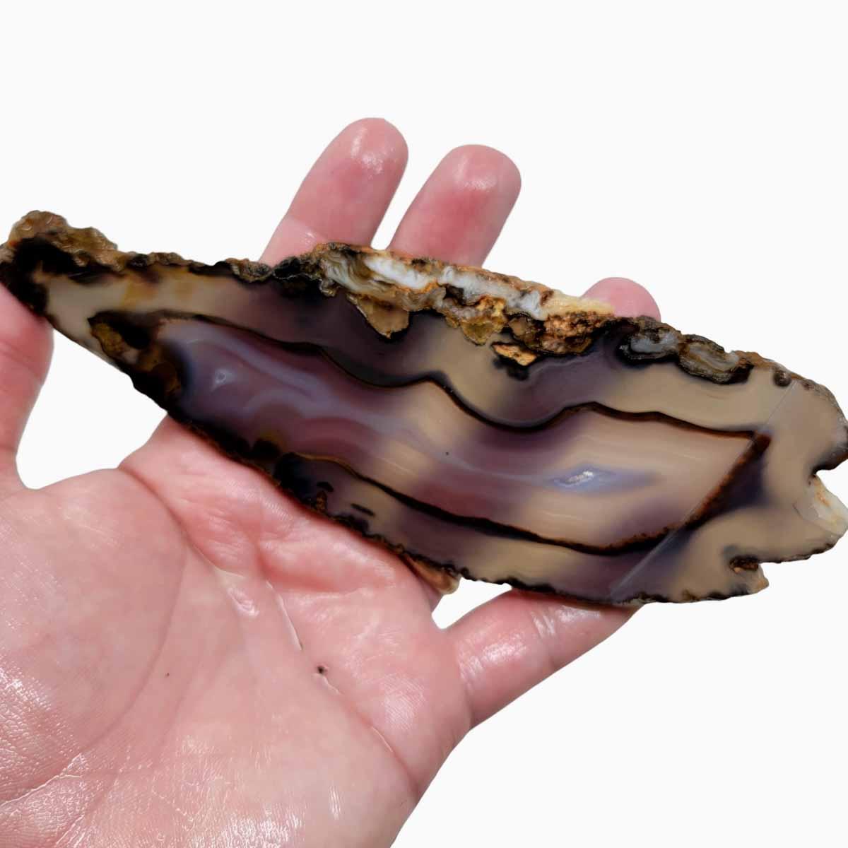 Brazilian Agate Slab! Lapidary Stone Slab! - LapidaryCentral