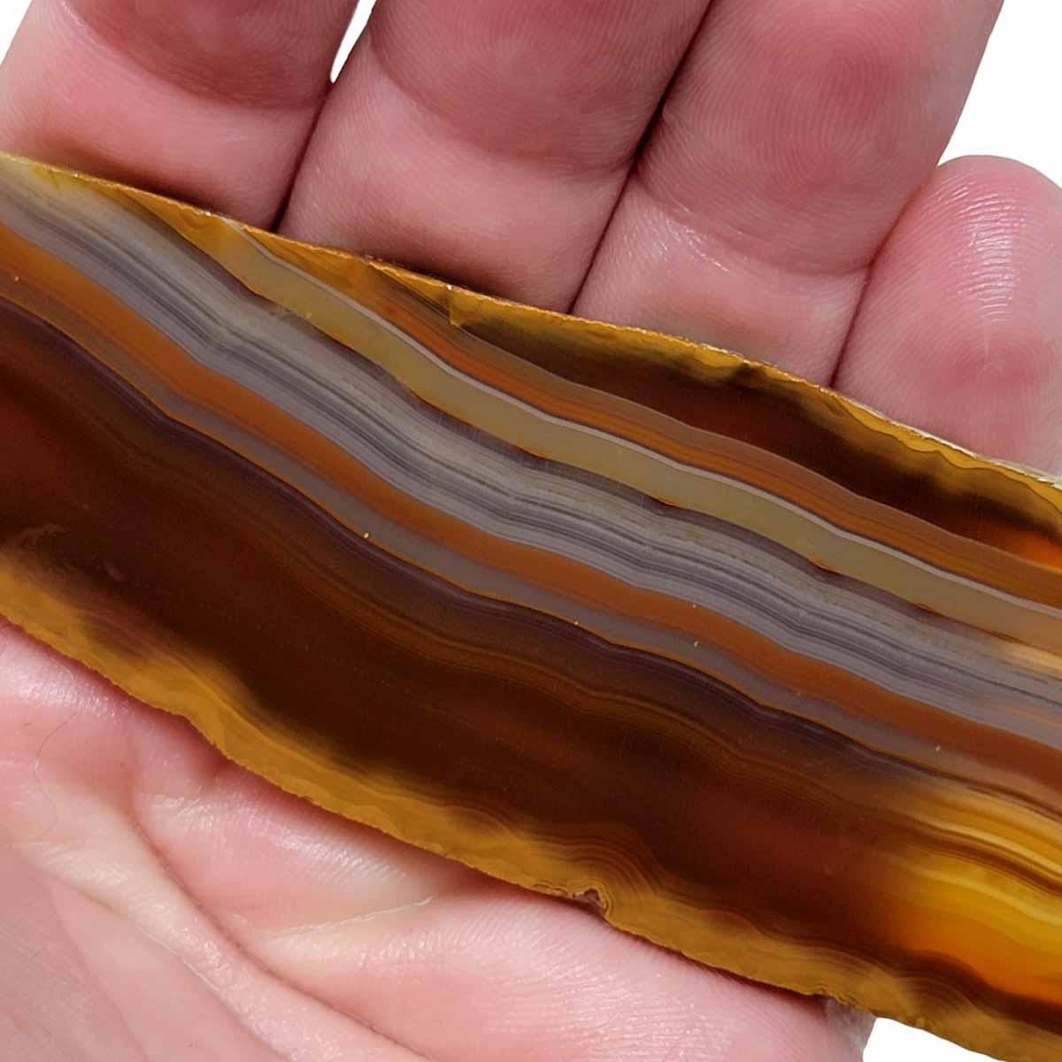 Brazilian Agate Slab! Lapidary Stone Slab! - LapidaryCentral