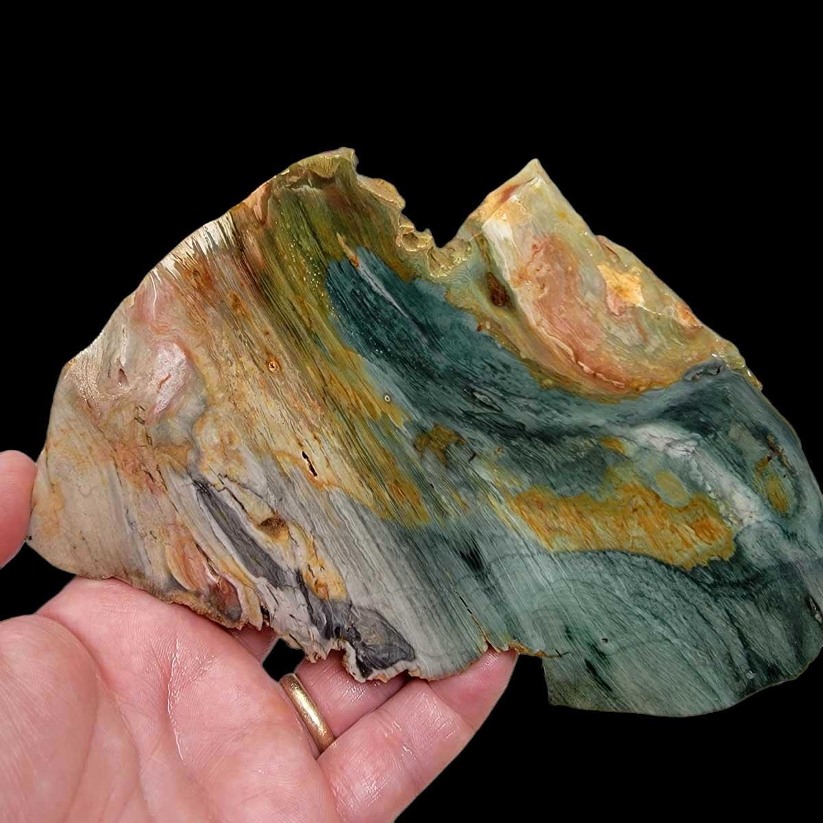 Gary Green Larsonite Freedom Jasper Slab! Lapidary Stone Slab!