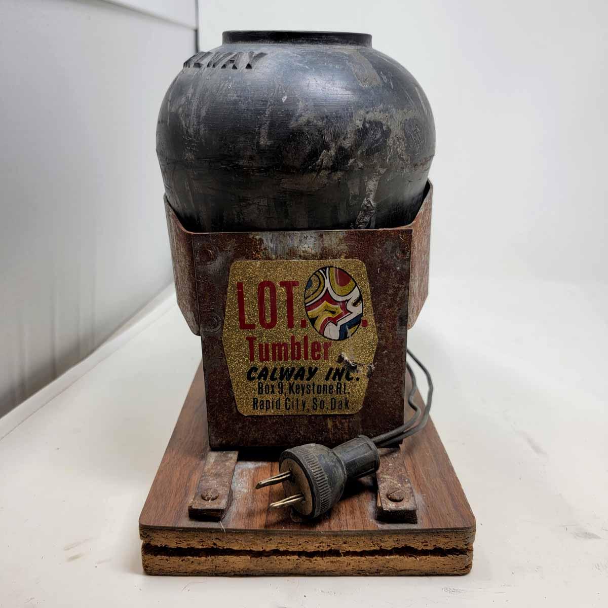 Vintage Used Lot-O Calway Tumbler! Heavy Duty! - Lapidary Central