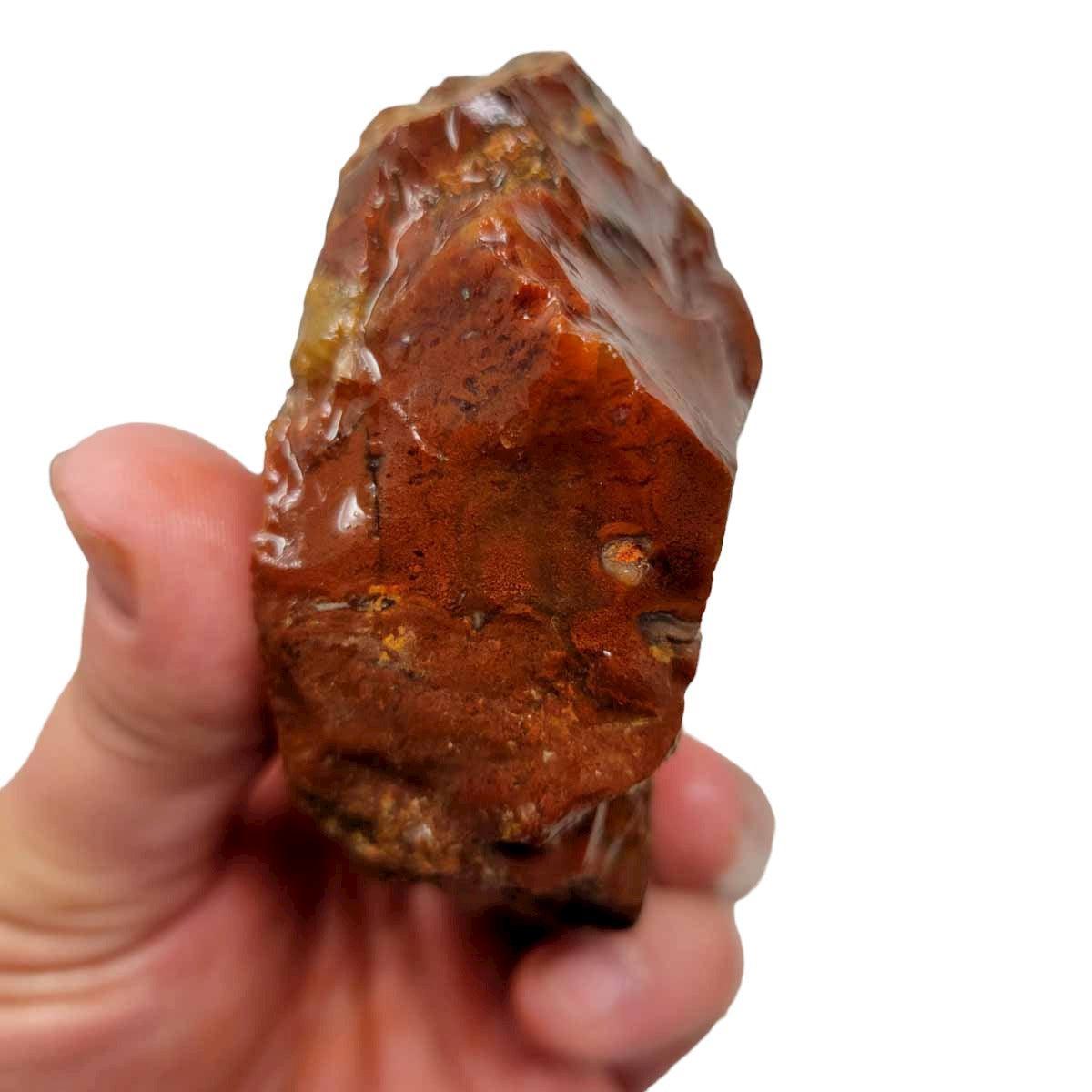 Old Stock Carey Plume Agate Rough Chunk! - LapidaryCentral
