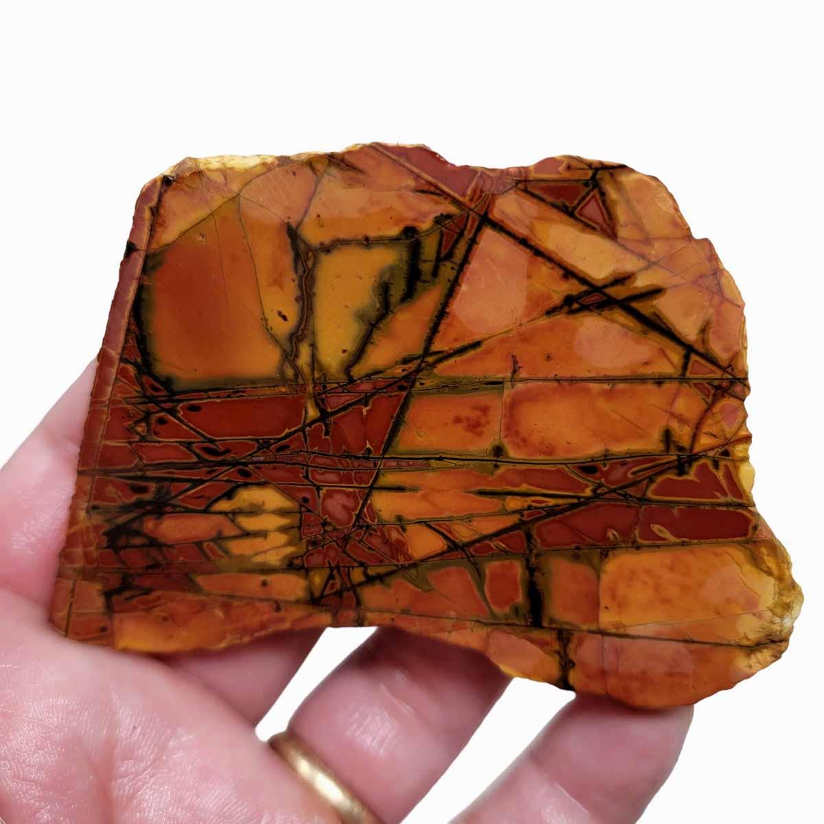 Cherry Creek Jasper Slab! Lapidary Stone Slab! - LapidaryCentral