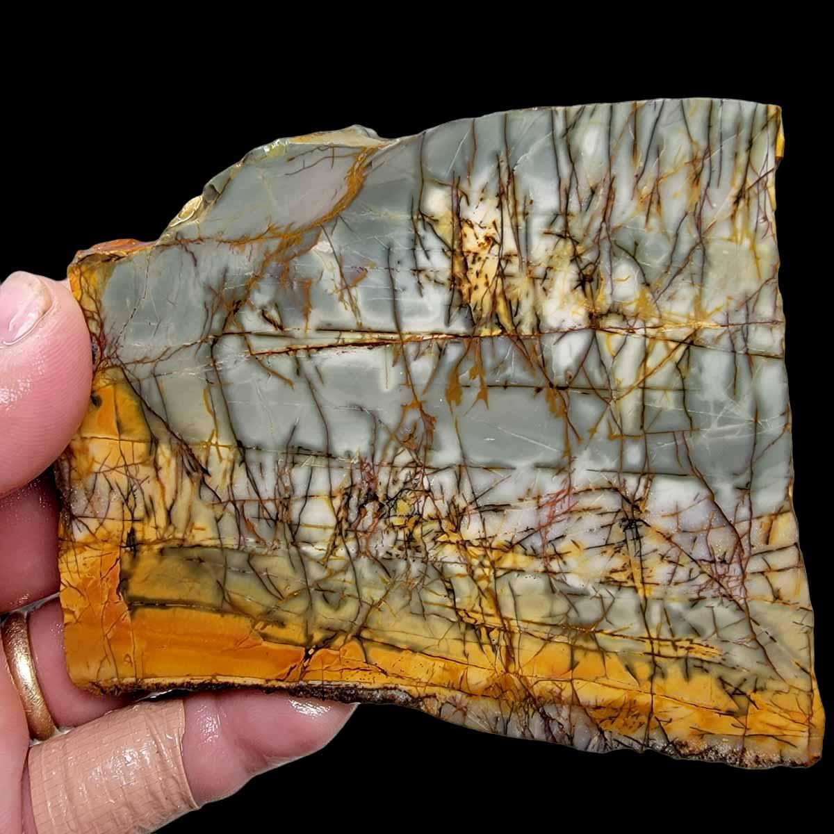 Cherry Creek Jasper Slab! Lapidary Stone Slab! - LapidaryCentral