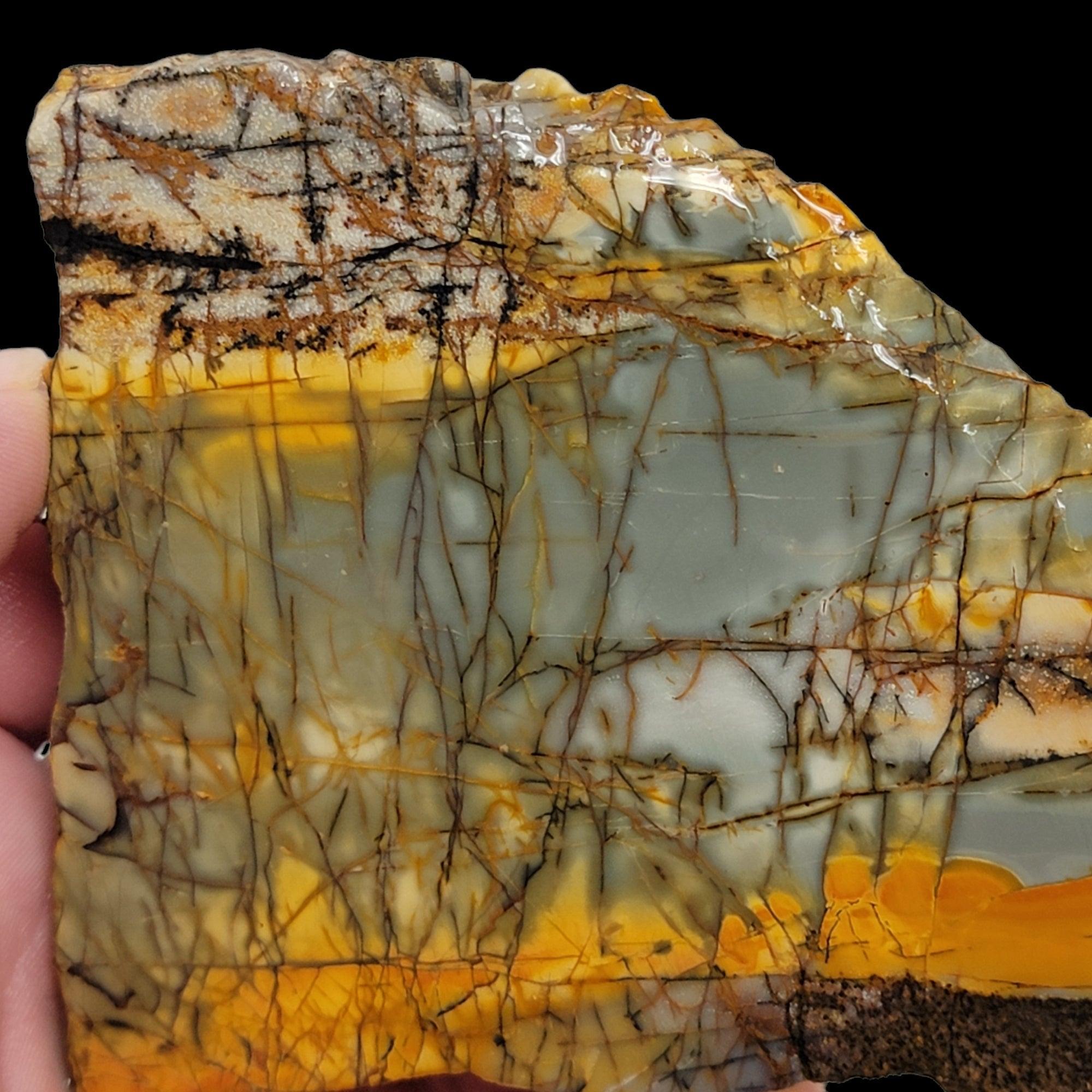 Cherry Creek Jasper Slab! Lapidary Stone Slab! - LapidaryCentral
