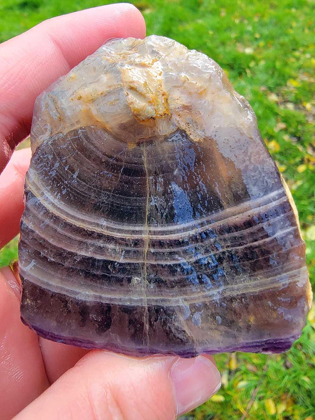 One Lbs Random Pull Chinese Rainbow Fluorite Stone Rough! - LapidaryCentral