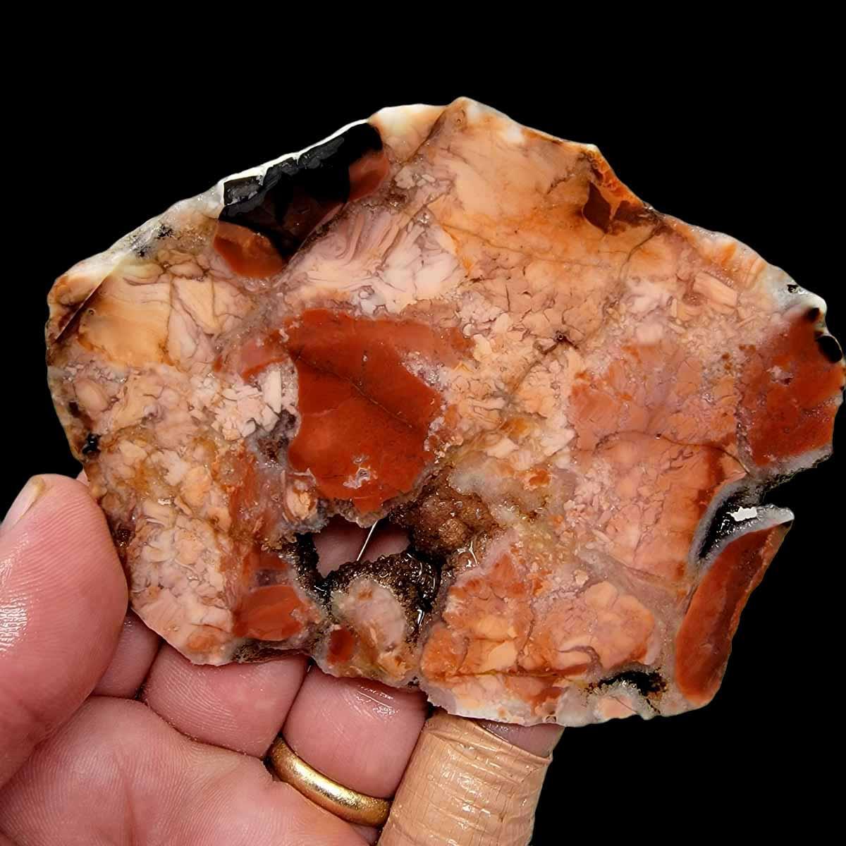 Cotton Candy Agate Slab! Lapidary Stone Slab! - LapidaryCentral