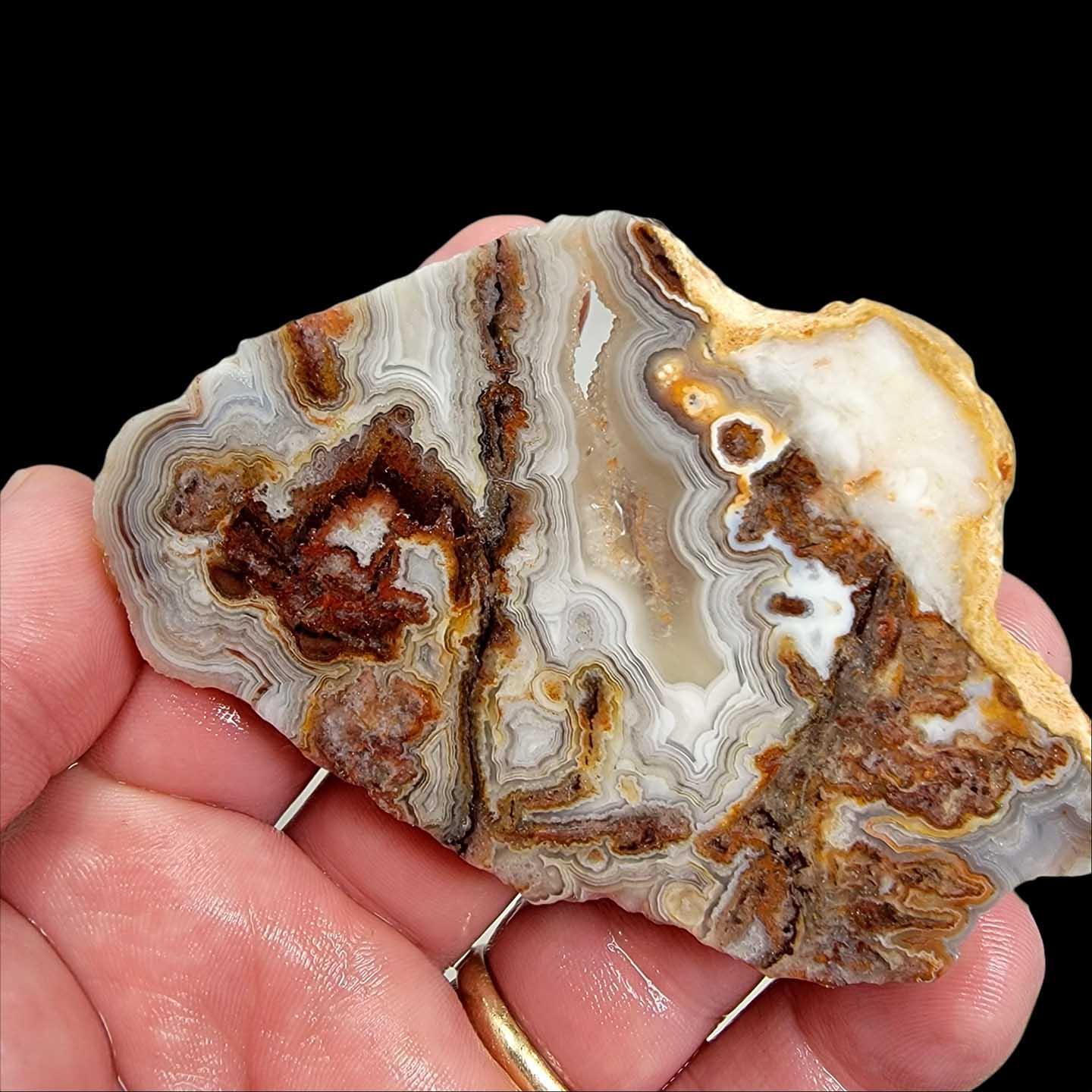 Crazy Lace Agate Slab! Lapidary Stone Slab! - LapidaryCentral
