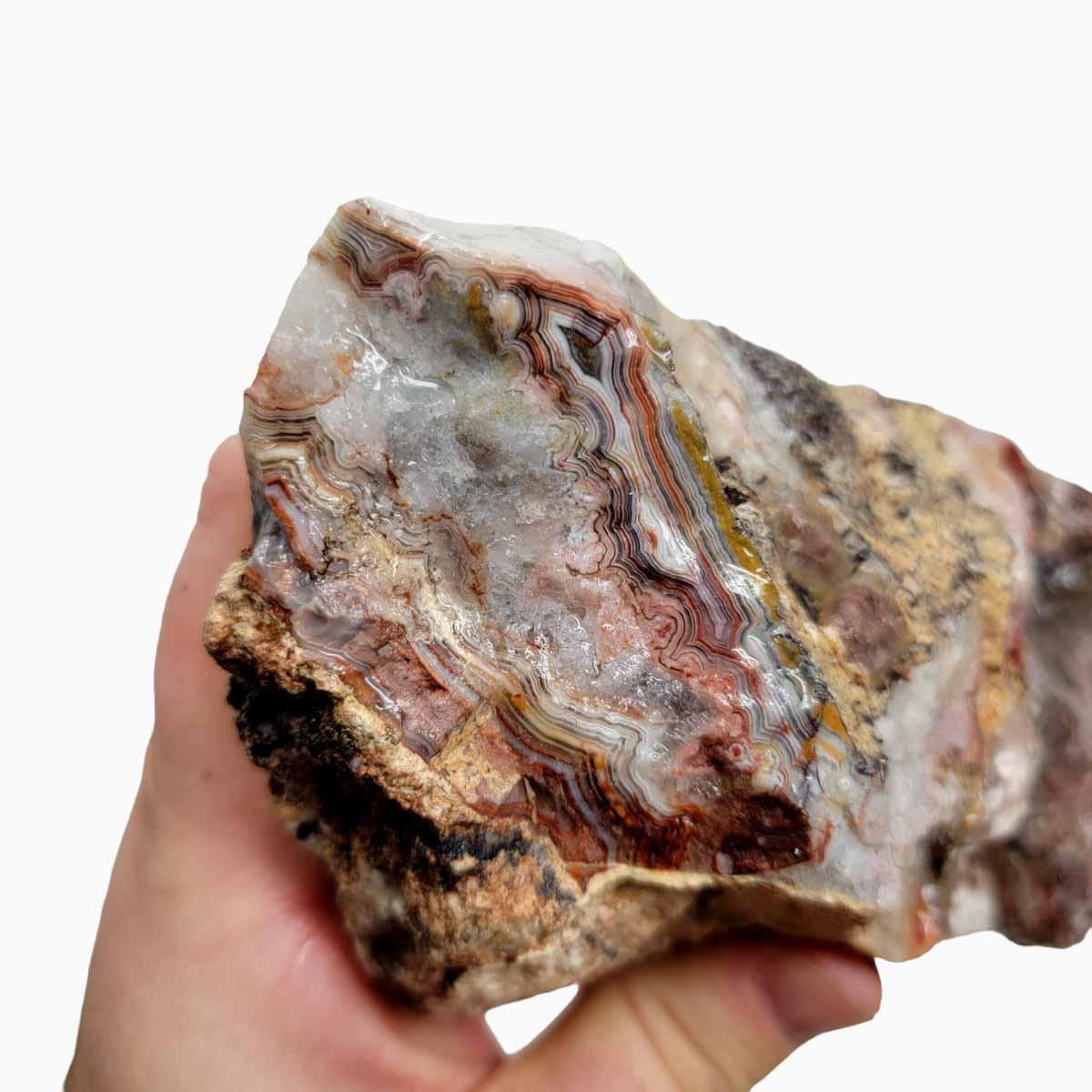 Crazy Lace Agate Lapidary Rough Chunk!