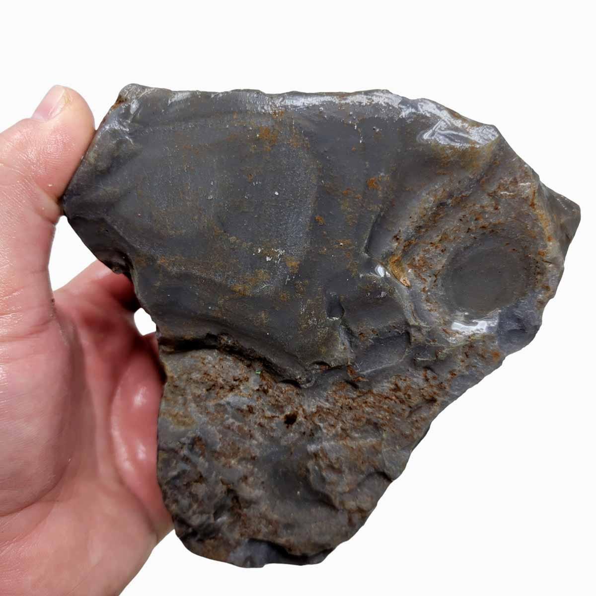 Rare Damascus Obsidian Rough Chunk! - LapidaryCentral