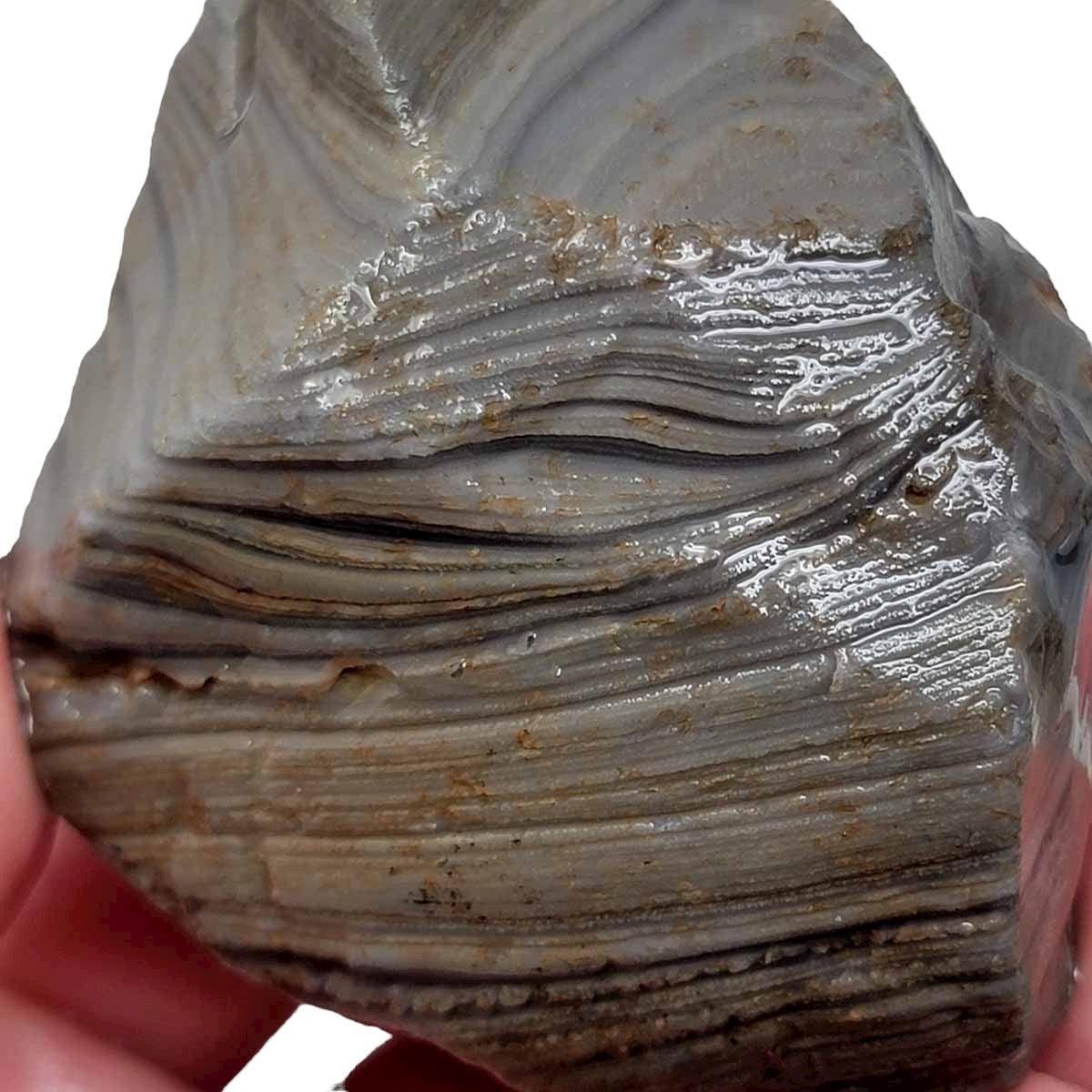 Rare Damascus Obsidian Rough Chunk! - LapidaryCentral