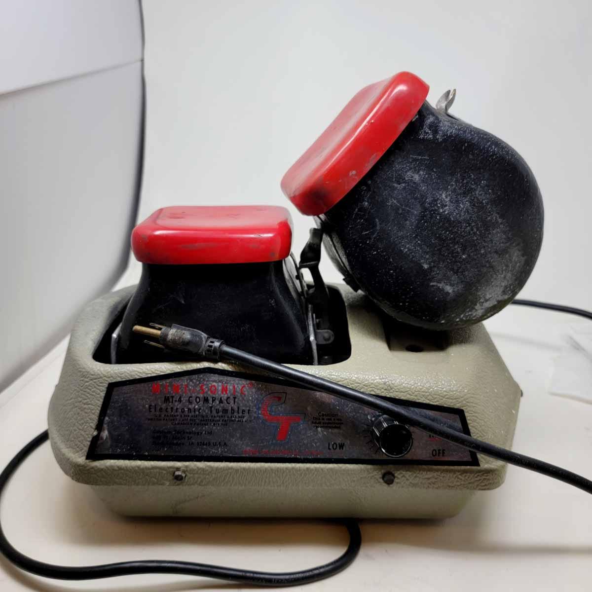 Vintage MT-4 Vibratory Rock Tumbler with New Drum! - Lapidary Central