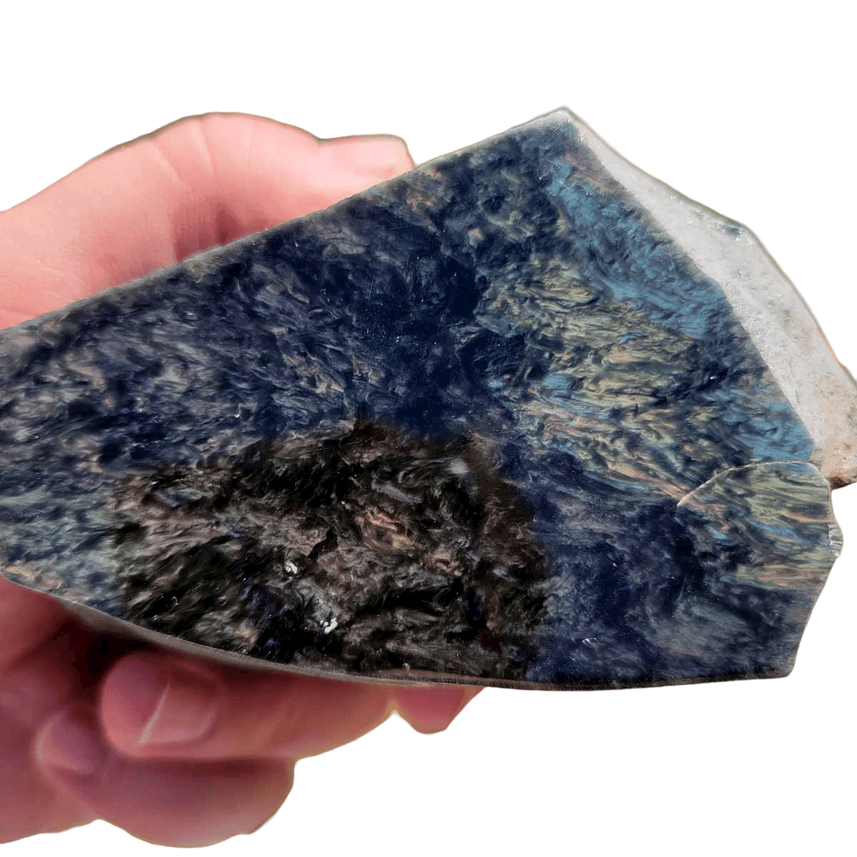 Polished Velvet Obsidian Display Specimen! - LapidaryCentral