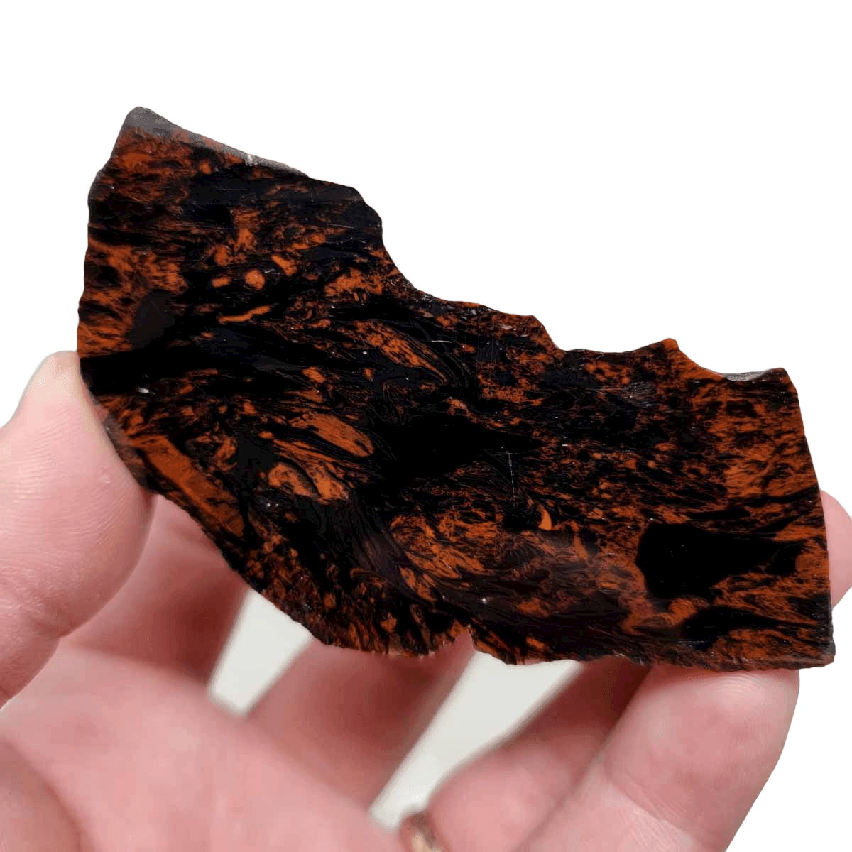 Polished Tri-Flow Obsidian Display Specimen! - LapidaryCentral