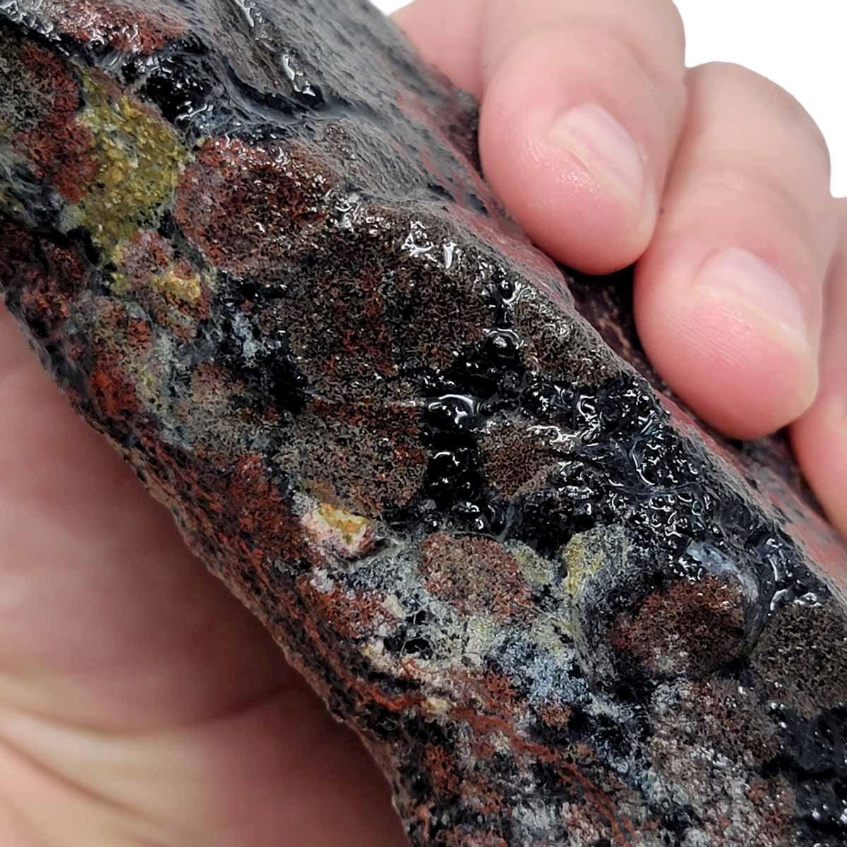 Flower/Fireworks Obsidian Rough Chunk! - LapidaryCentral